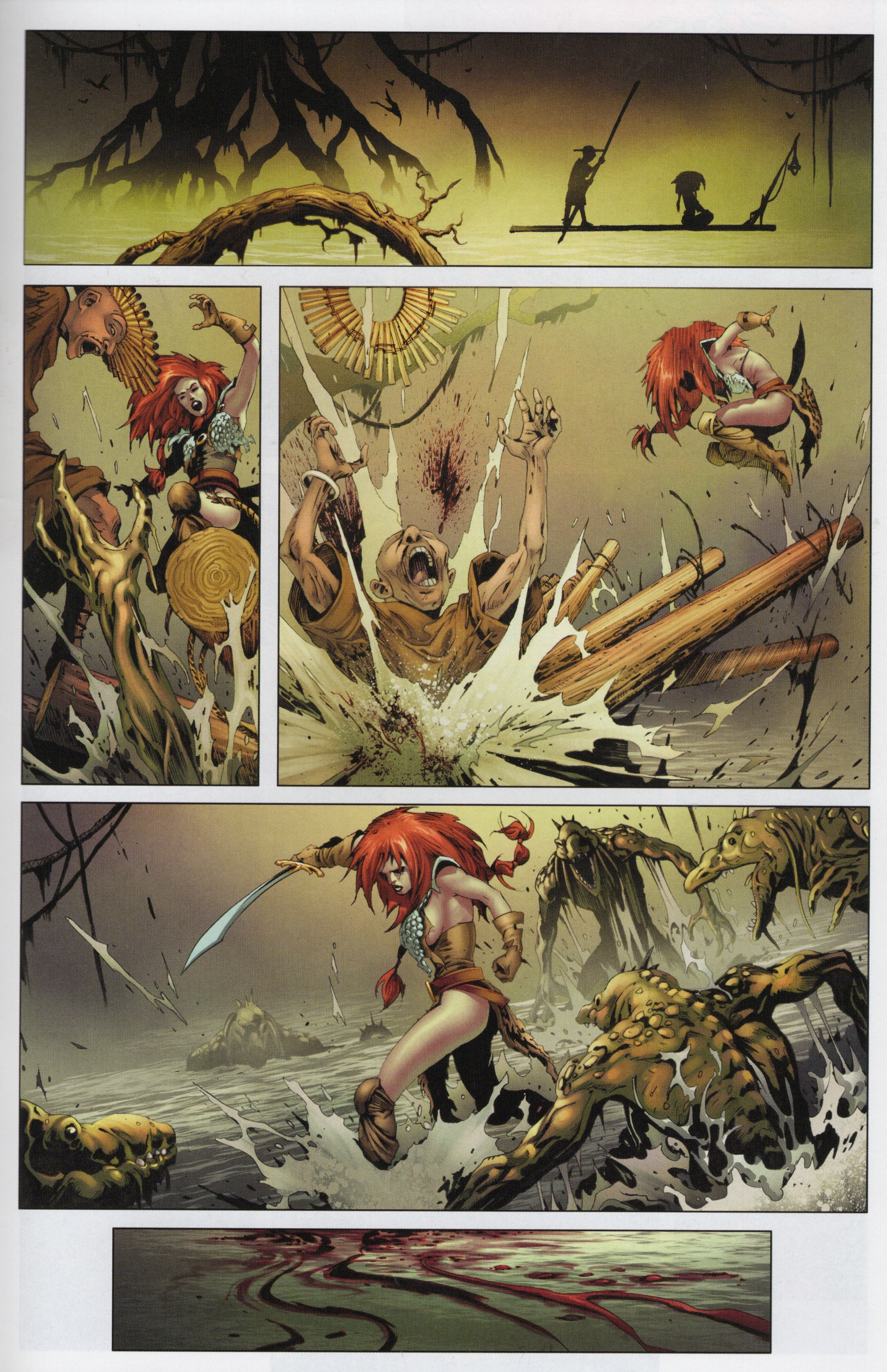 Read online Free Comic Book Day 2022 comic -  Issue # Dynamite Red Sonja - 23