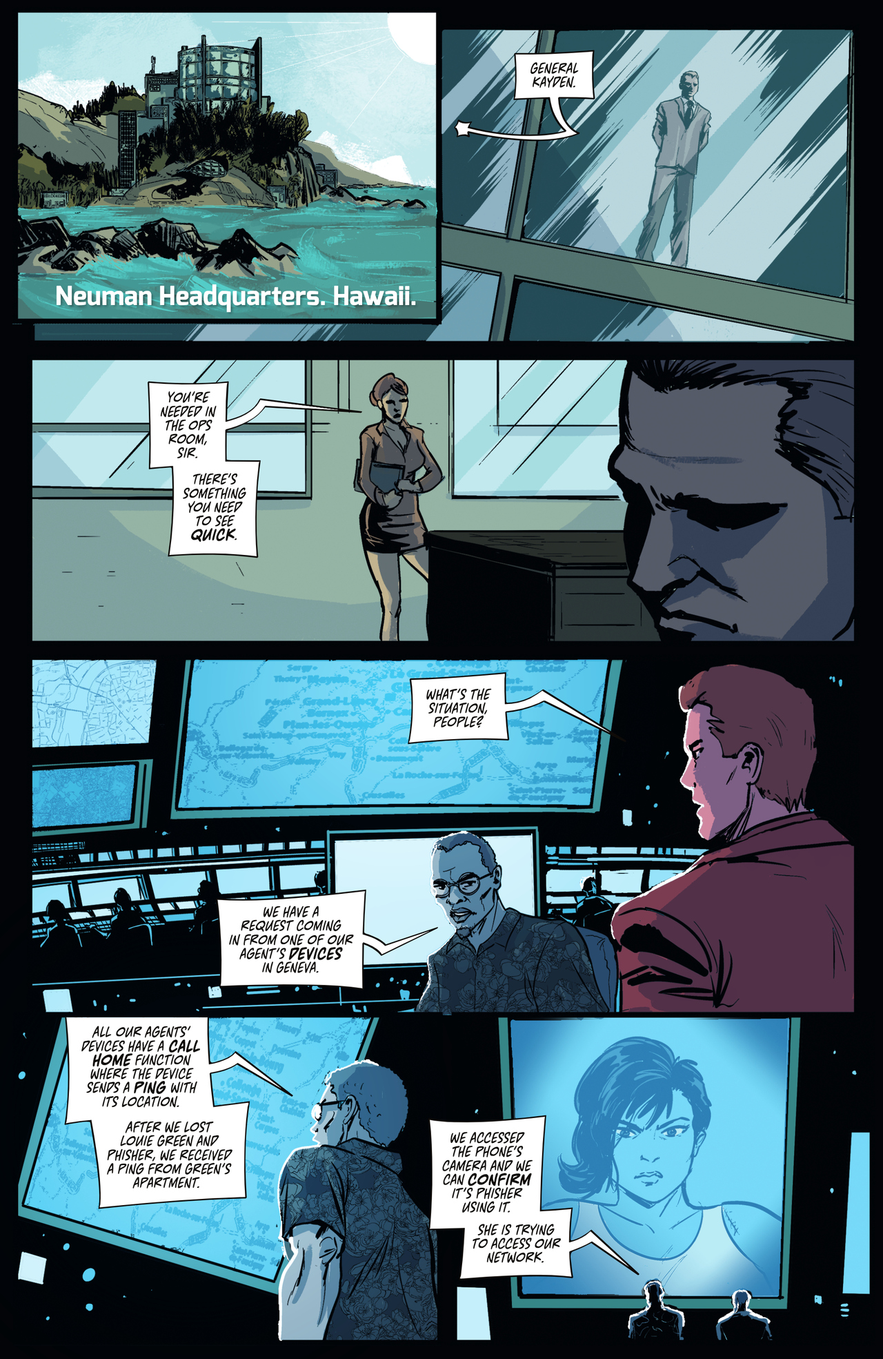 Read online Zero Day Threat comic -  Issue #3 - 16