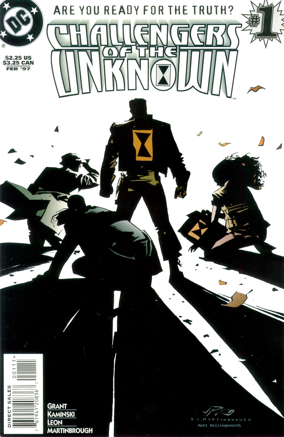 Read online Challengers of the Unknown (1997) comic -  Issue #1 - 2