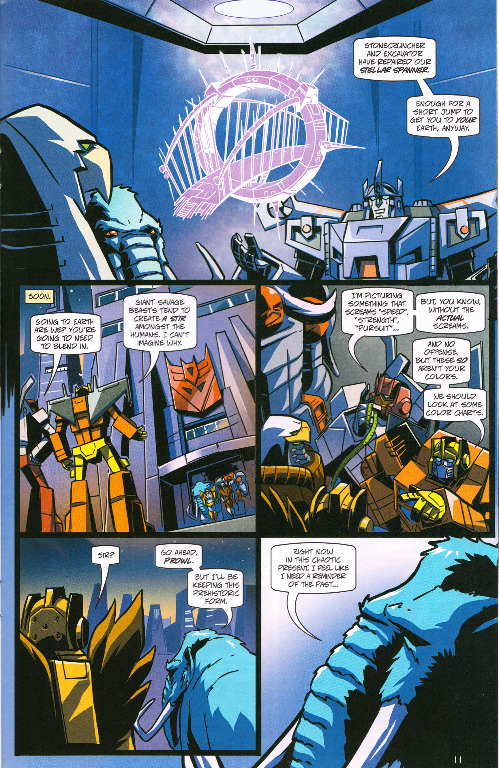 Read online Transformers: Collectors' Club comic -  Issue #61 - 11