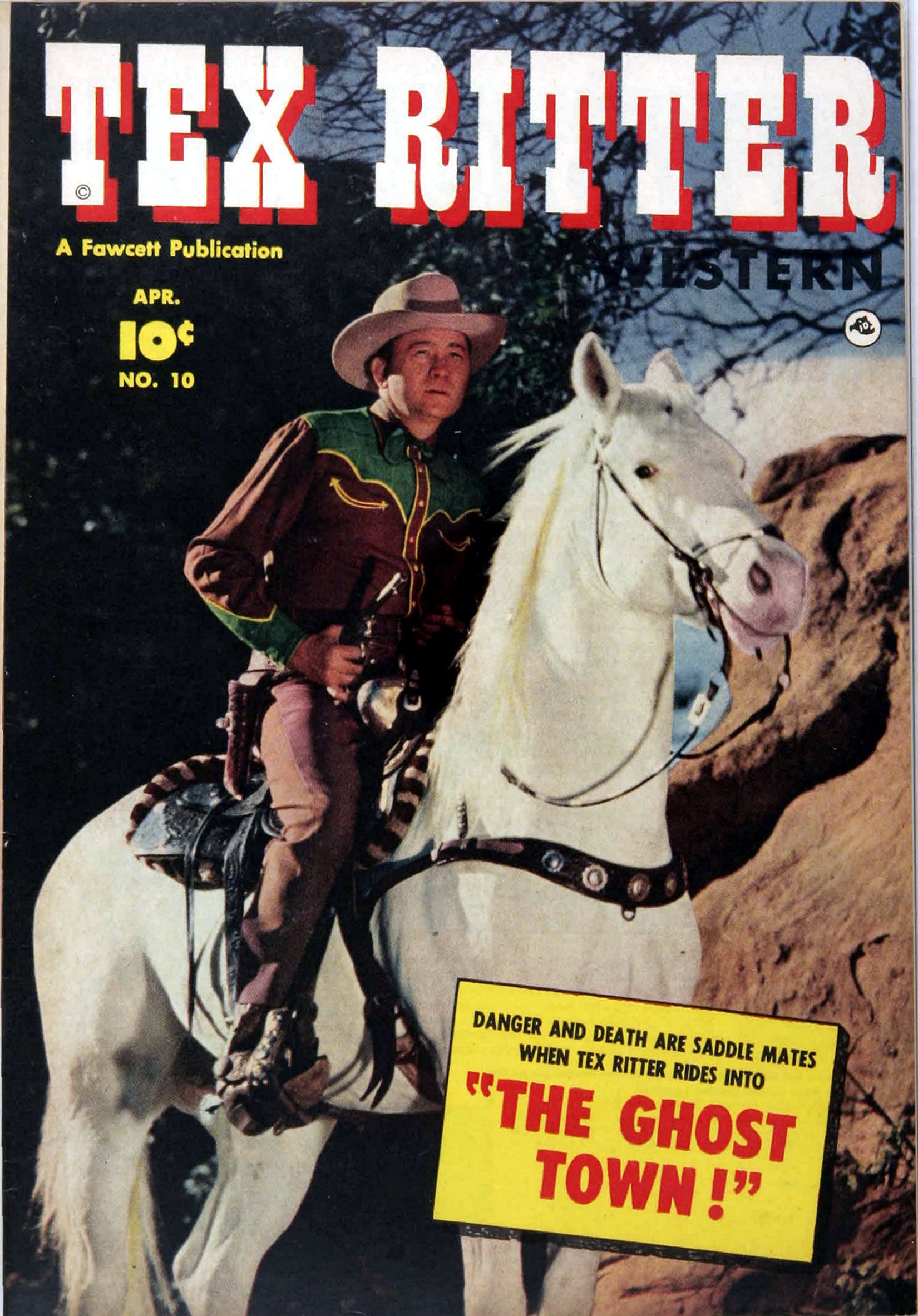 Read online Tex Ritter Western comic -  Issue #10 - 1