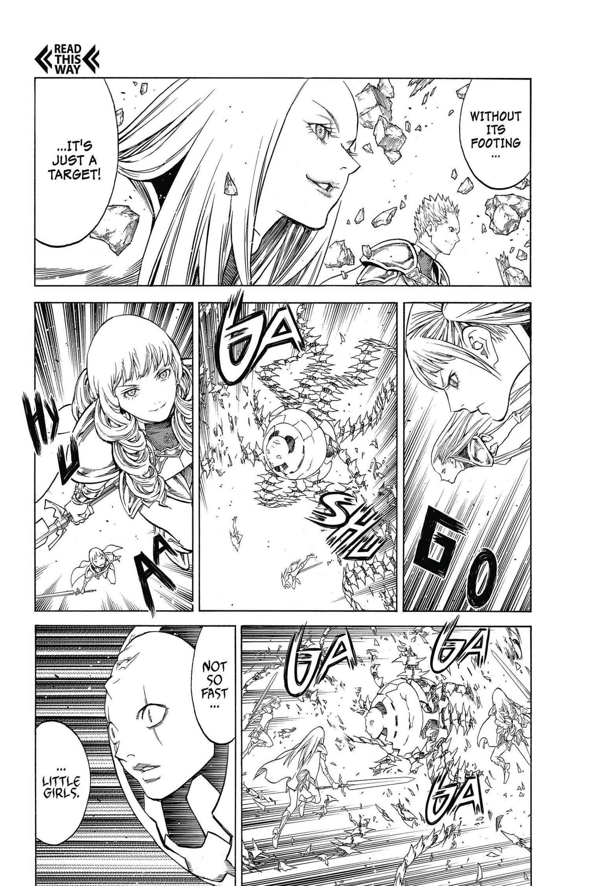 Read online Claymore comic -  Issue #25 - 69