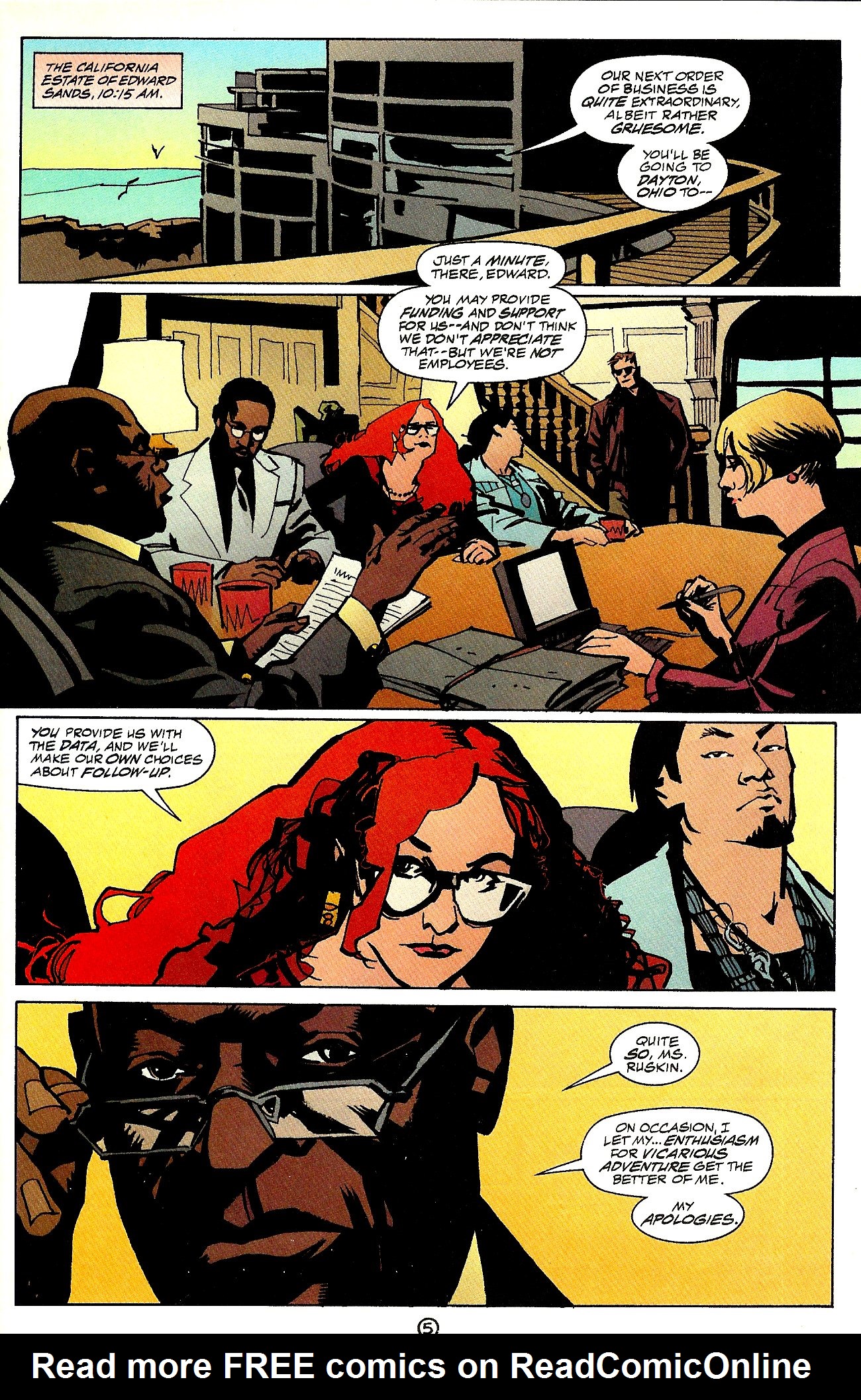 Read online Challengers of the Unknown (1997) comic -  Issue #3 - 6