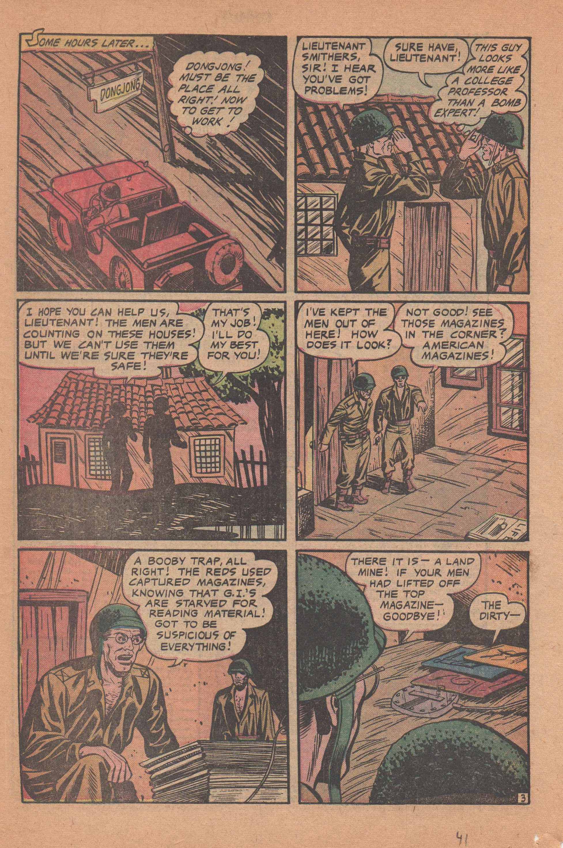 Read online Men in Action (1957) comic -  Issue #2 - 6