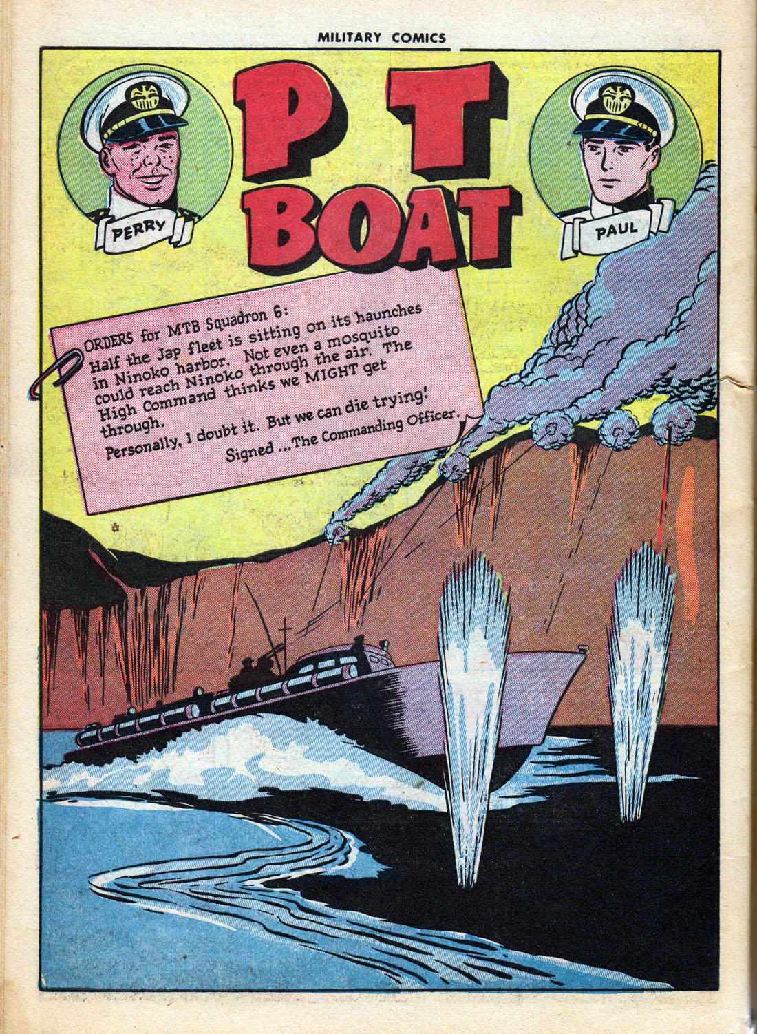 Read online Military Comics comic -  Issue #37 - 50