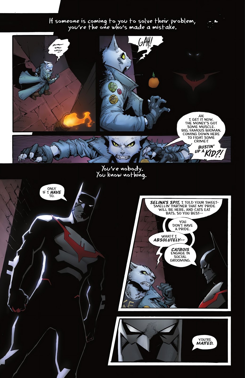 Batman Beyond: Neo-Gothic issue 1 - Page 18