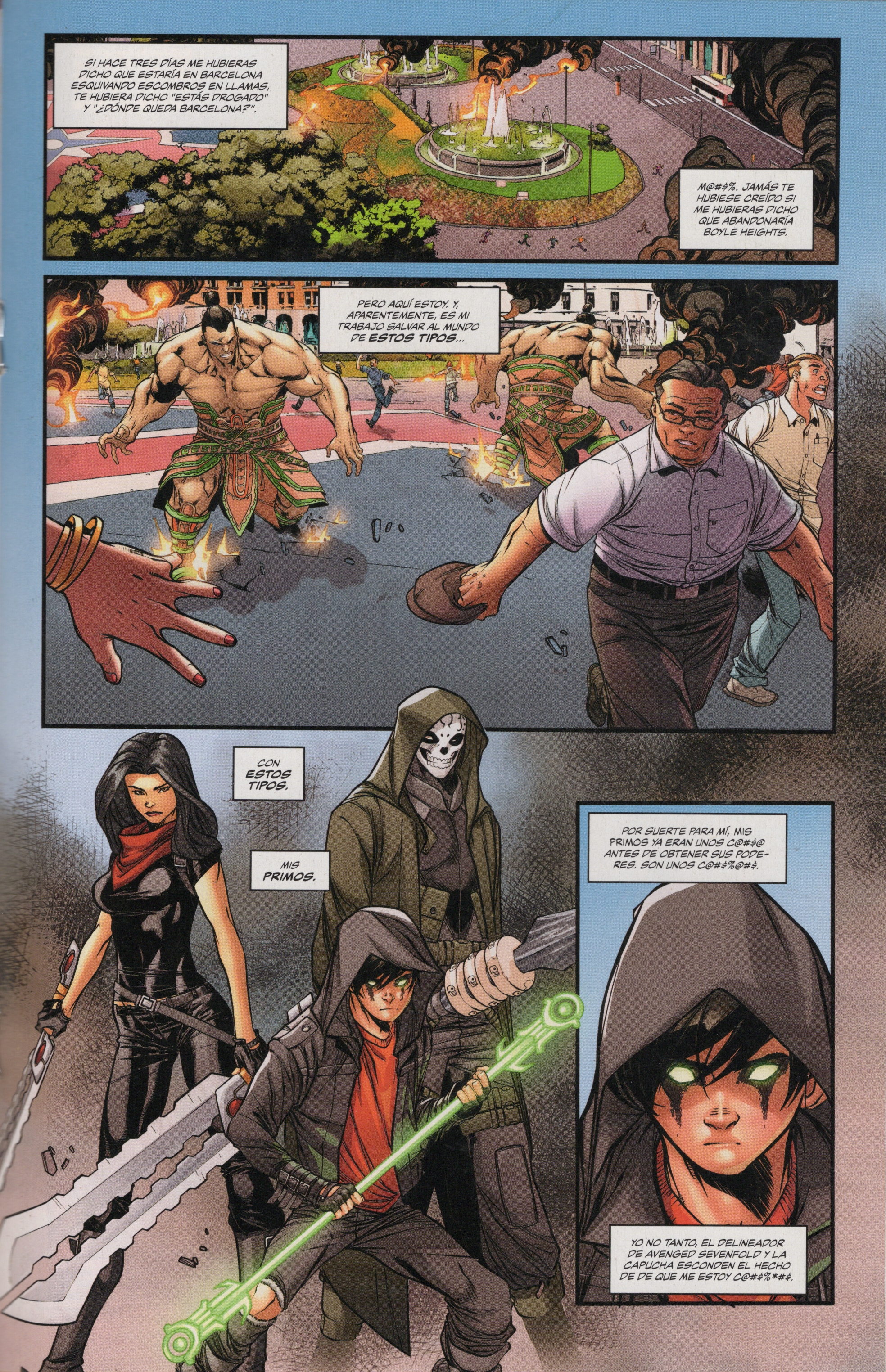 Read online Free Comic Book Day 2022 comic -  Issue # AWA Upshot Primos - 25