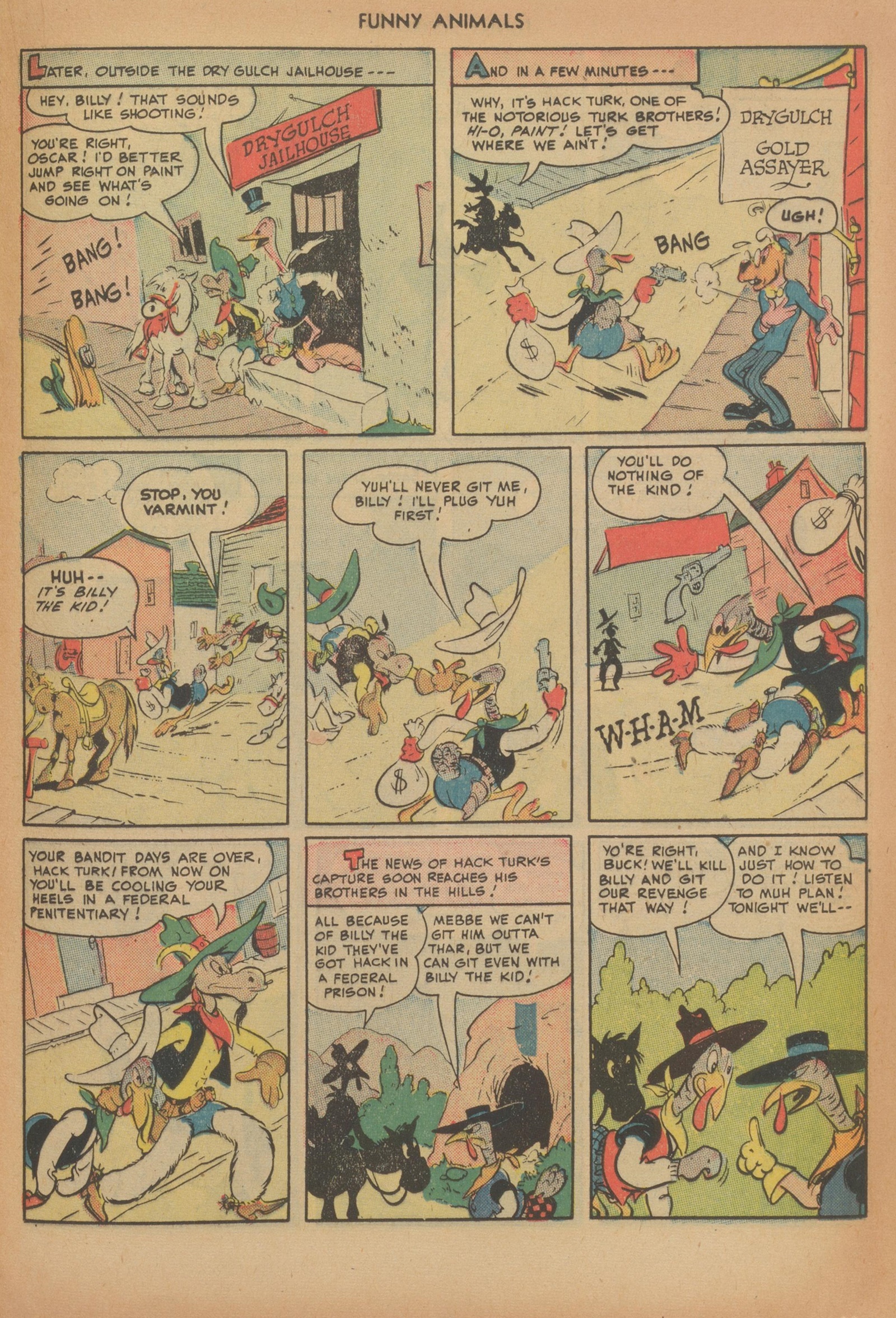 Read online Fawcett's Funny Animals comic -  Issue #64 - 21