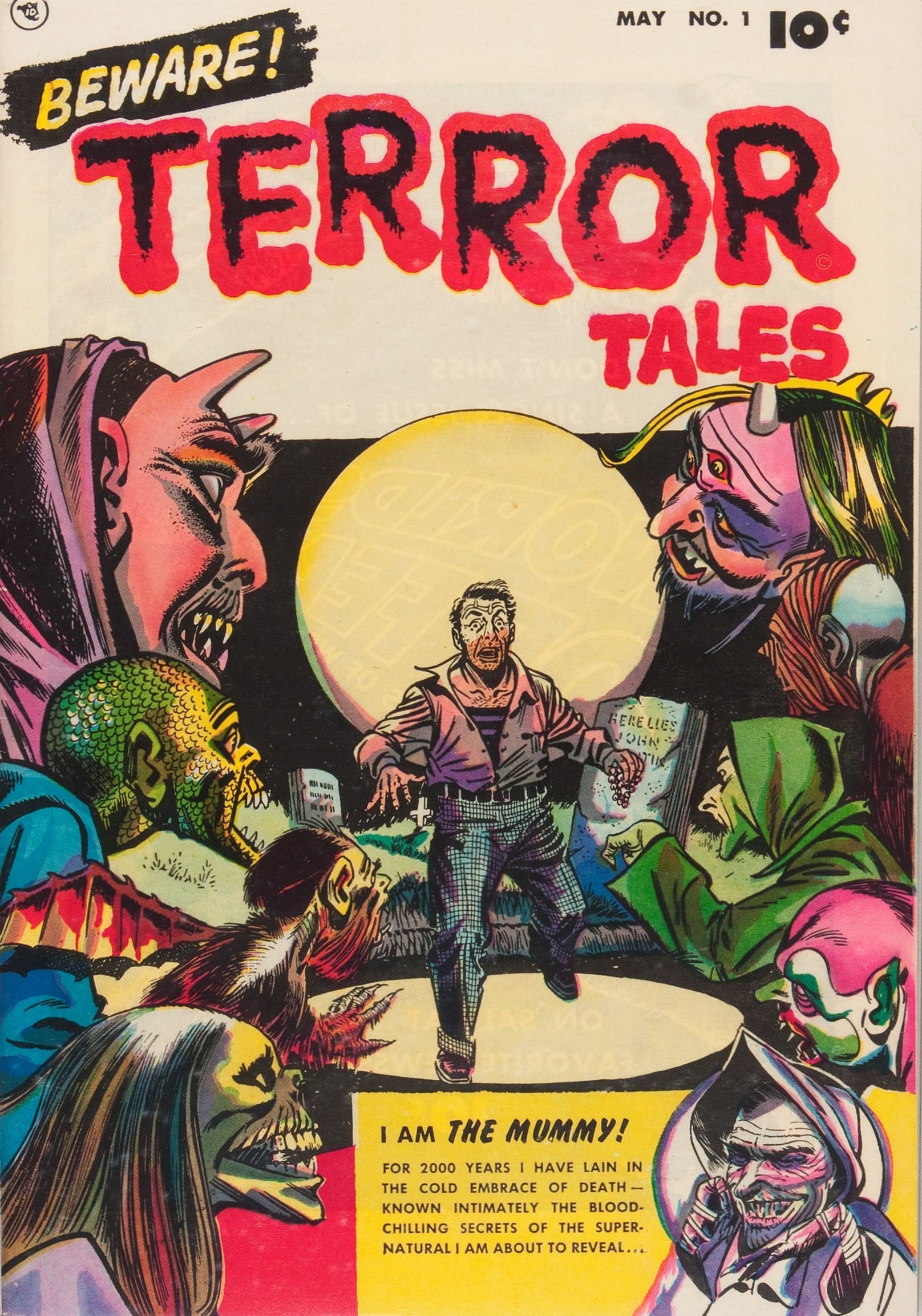 Read online Beware! Terror Tales comic -  Issue #1 - 1