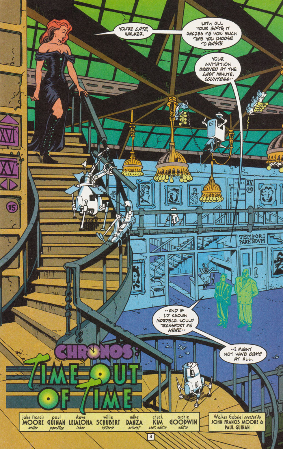 Read online Chronos comic -  Issue #1 - 4