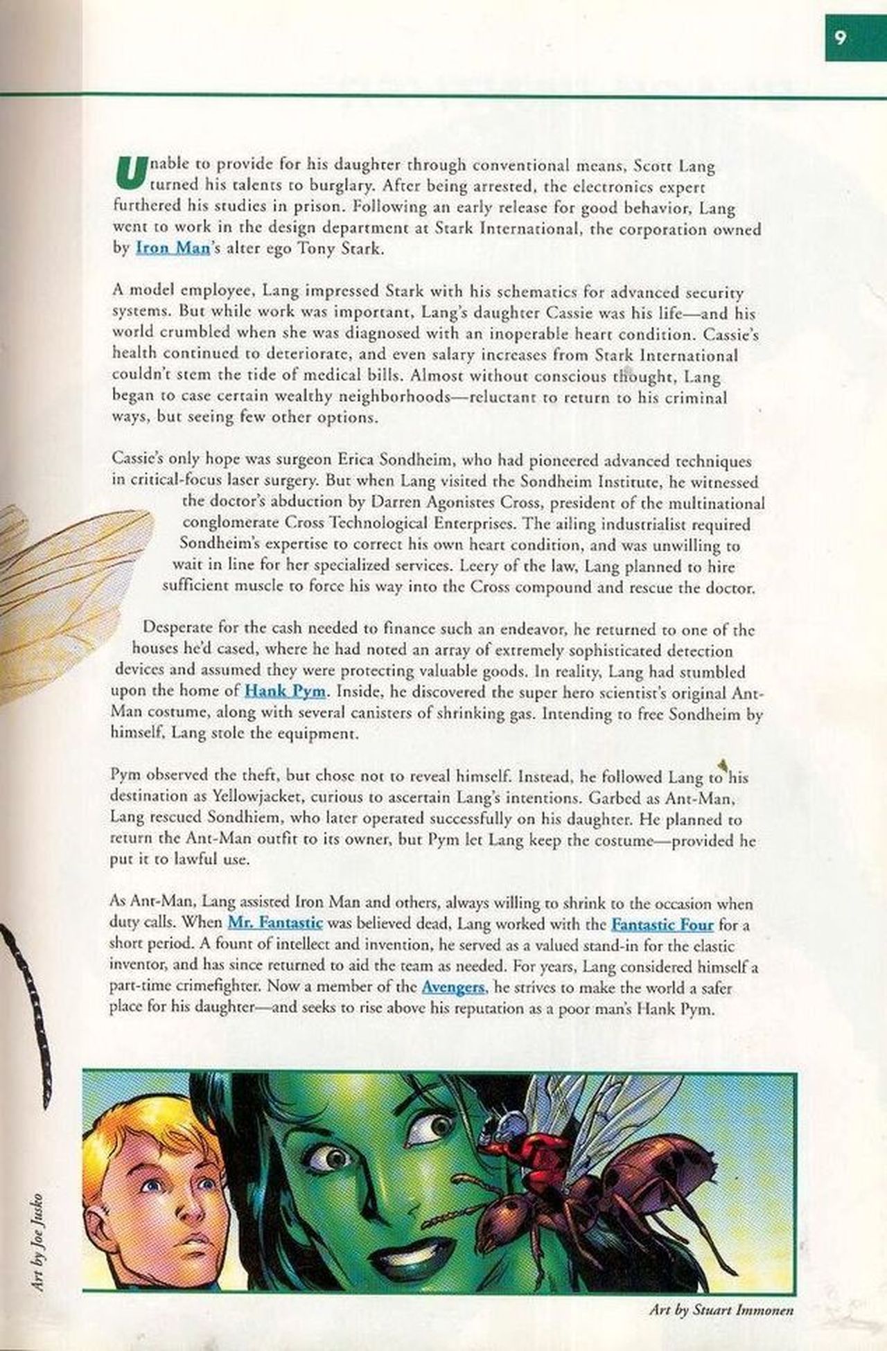 Read online Marvel Encyclopedia comic -  Issue # TPB 1 - 7