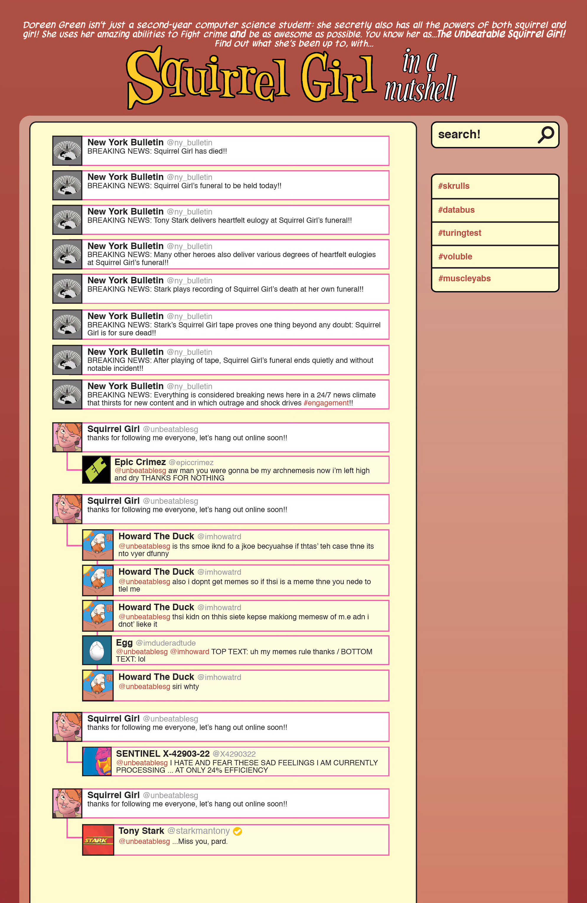 Read online The Unbeatable Squirrel Girl Omnibus comic -  Issue # TPB (Part 13) - 52