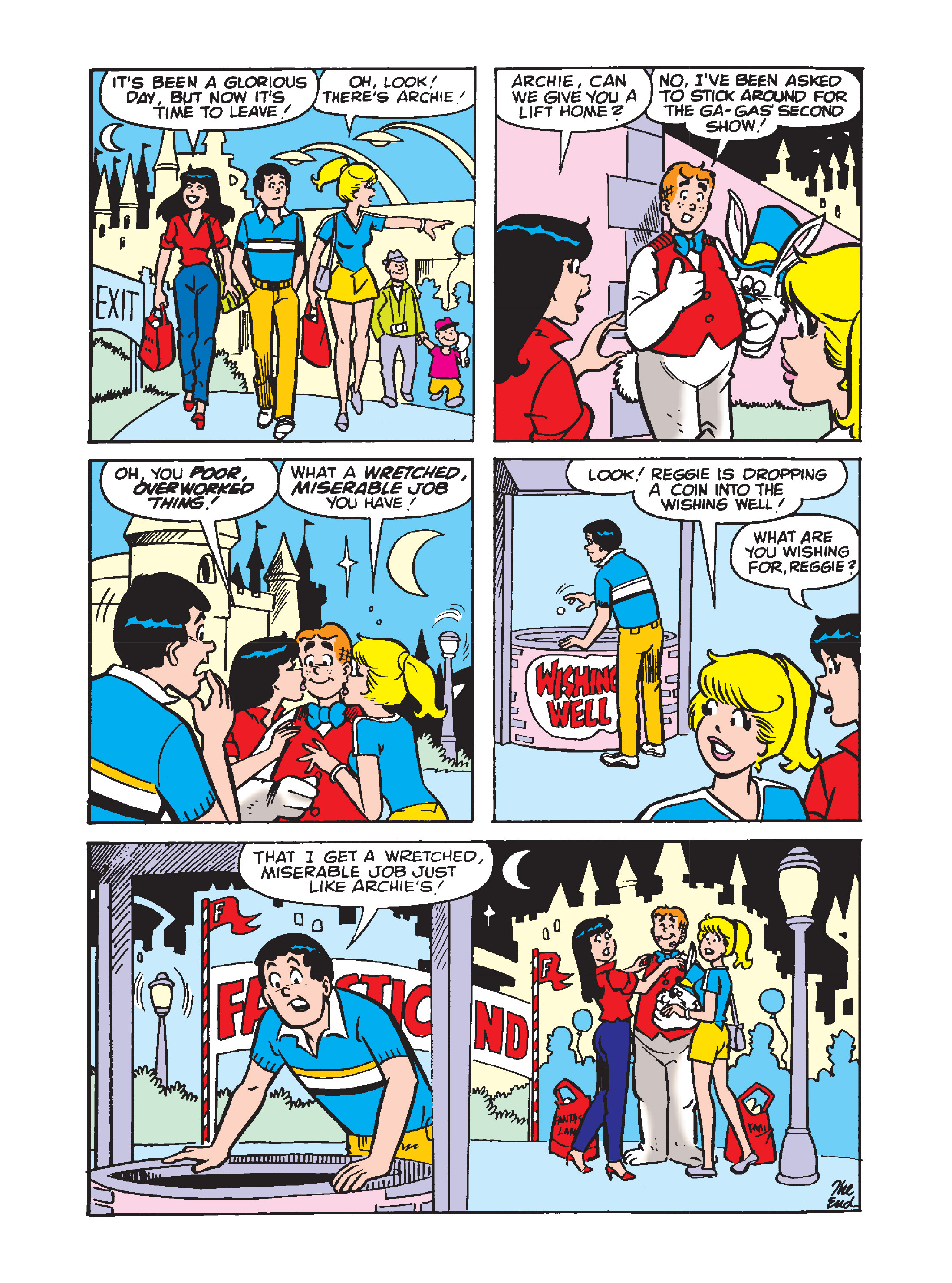 Read online Archie's Funhouse Double Digest comic -  Issue #7 - 144