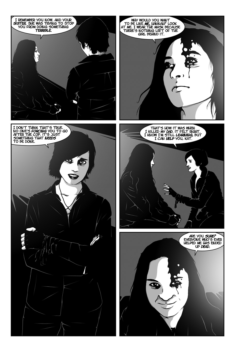 Read online Hollow Girl comic -  Issue #6 - 34
