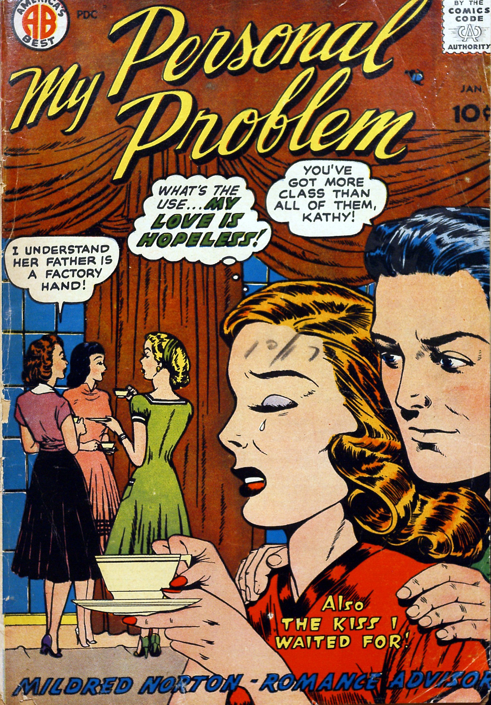 Read online My Personal Problem (1955) comic -  Issue #2 - 1