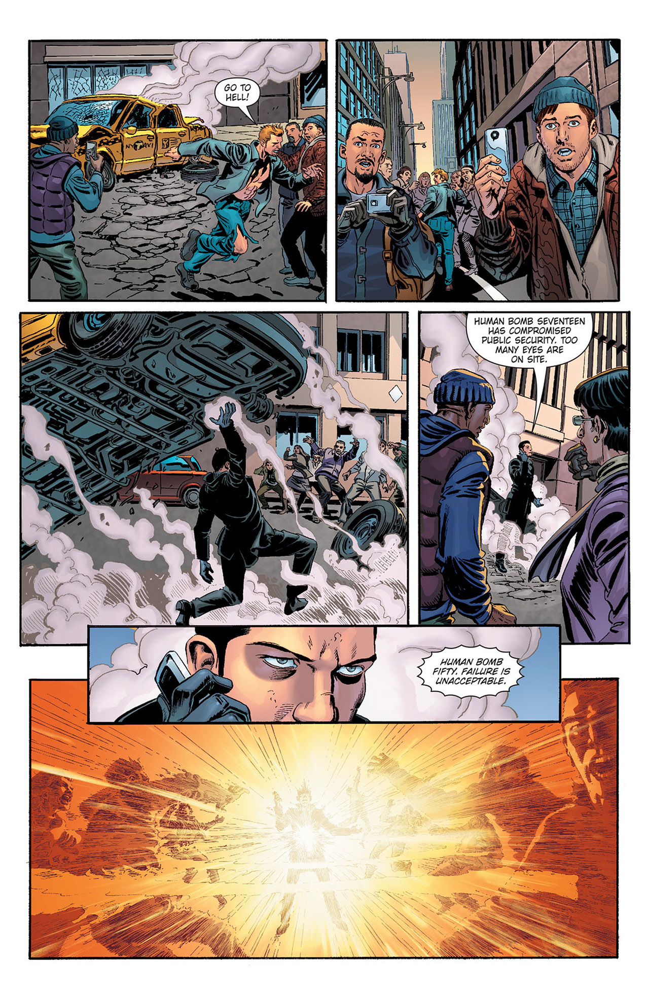 Read online Human Bomb comic -  Issue #1 - 18