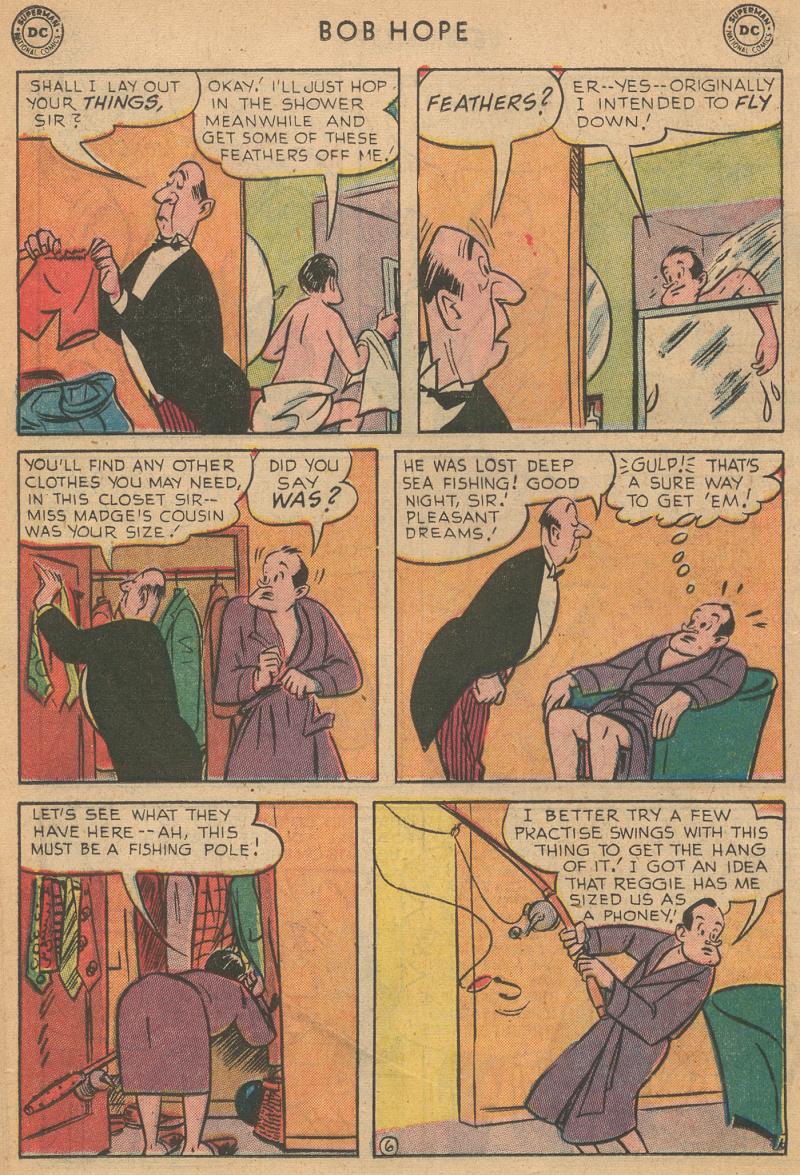 Read online The Adventures of Bob Hope comic -  Issue #18 - 16