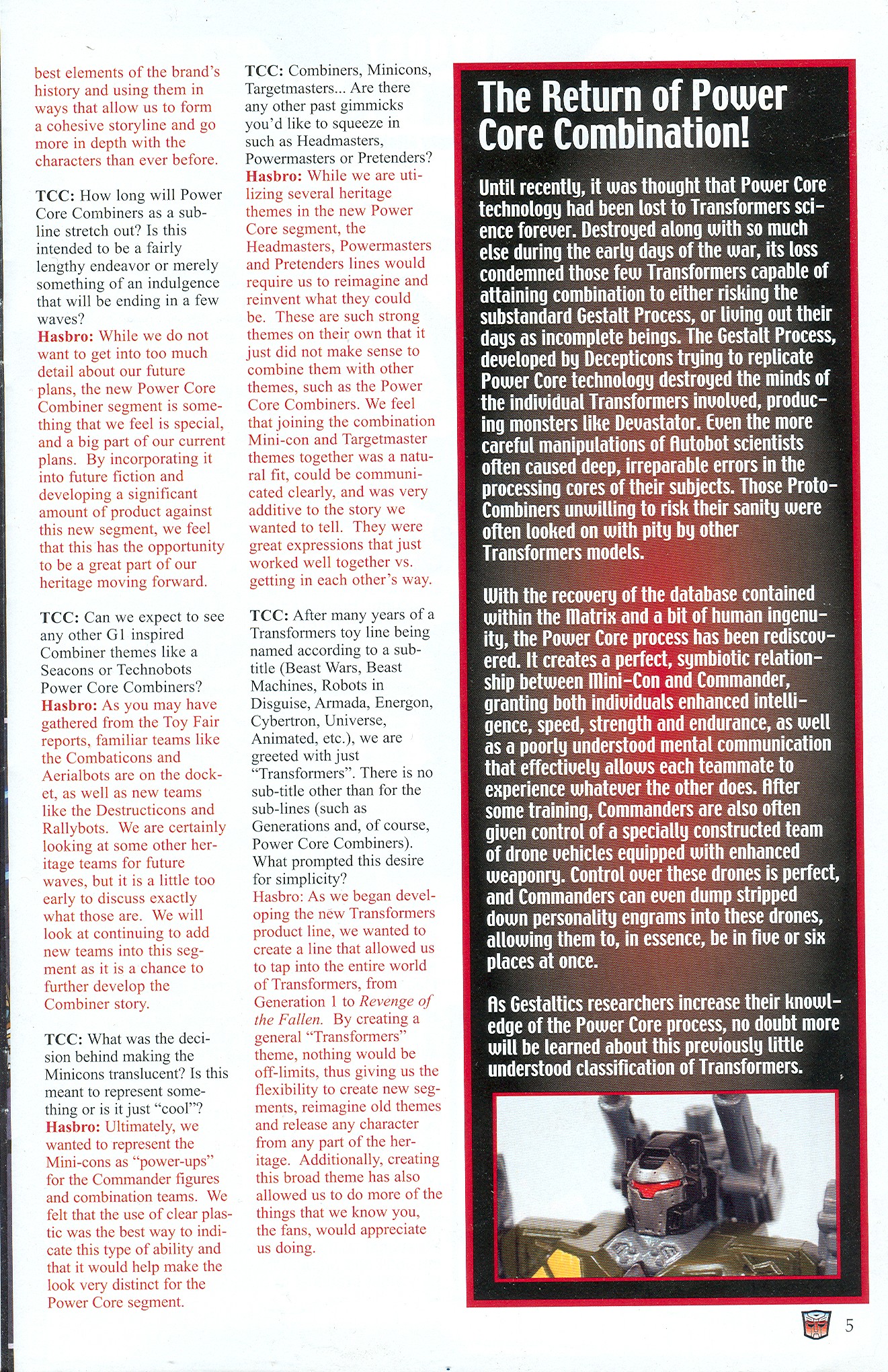 Read online Transformers: Collectors' Club comic -  Issue #32 - 5
