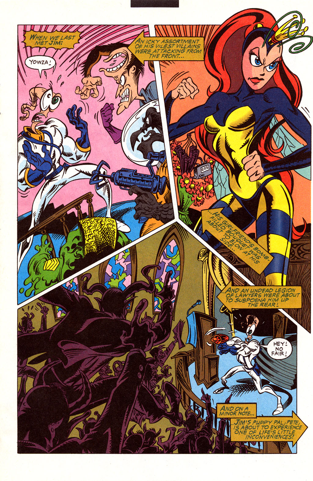 Read online Earthworm Jim comic -  Issue #3 - 2