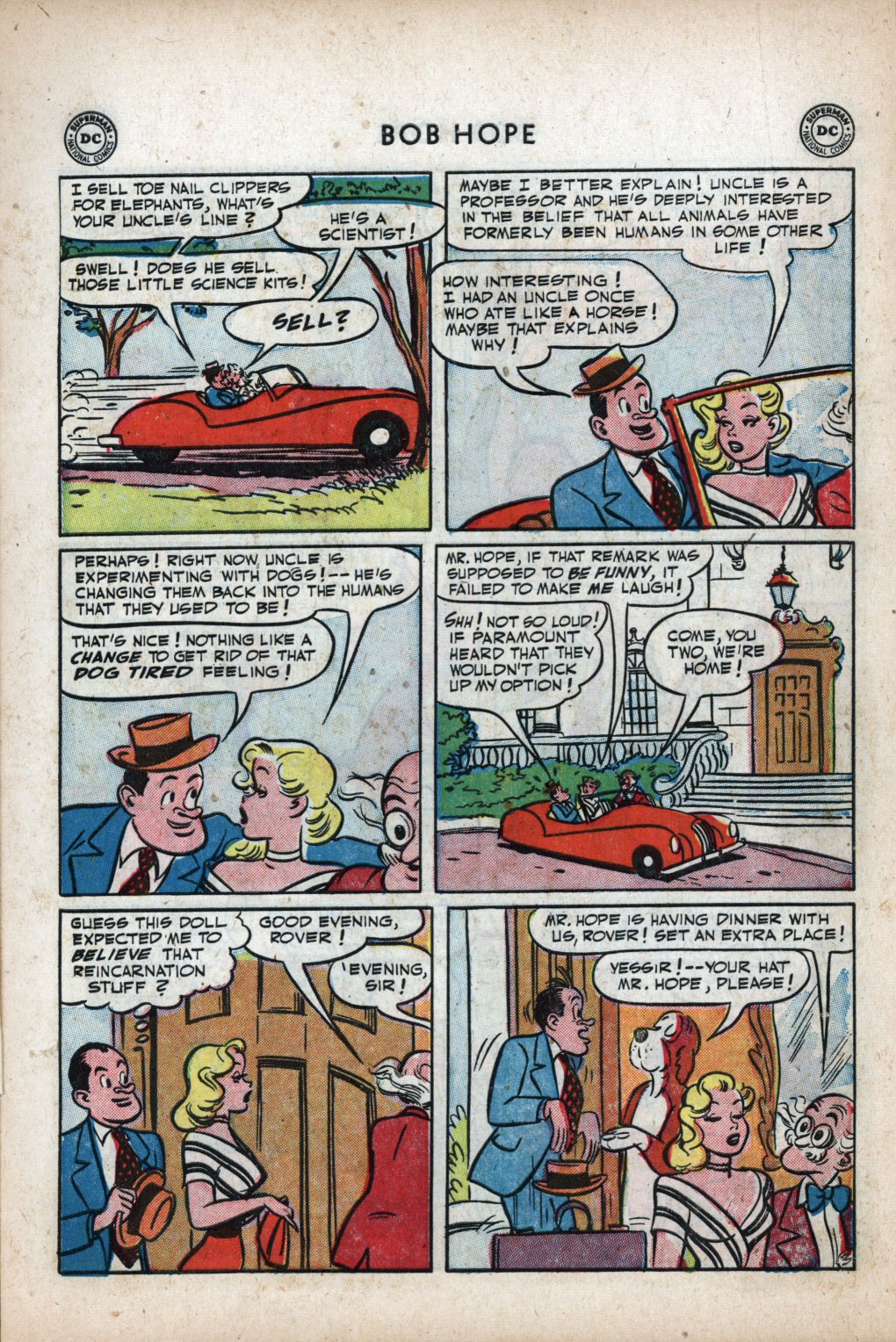 Read online The Adventures of Bob Hope comic -  Issue #14 - 5