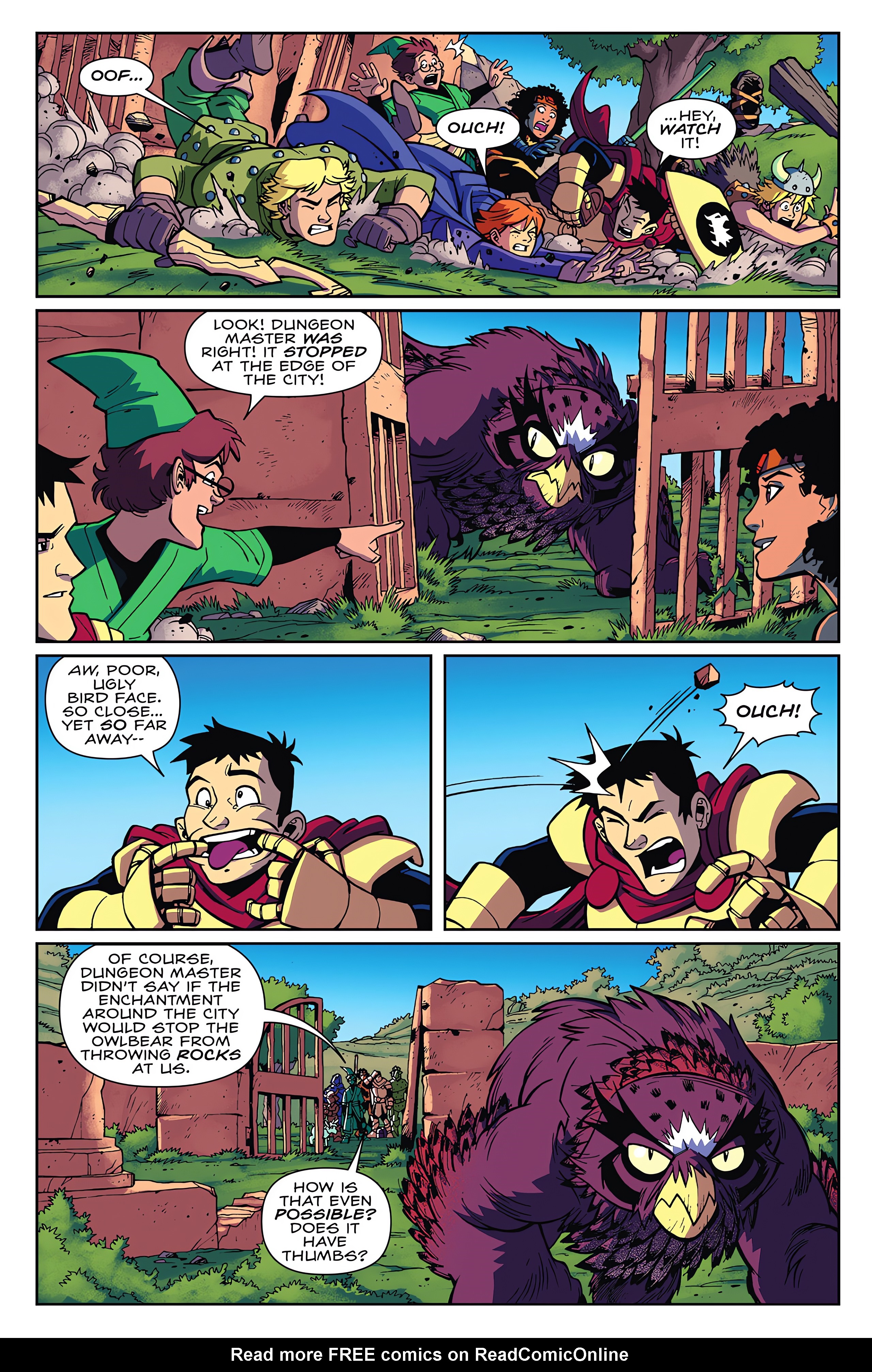 Read online IDW Endless - Summer Dungeons and Dragons: Saturday Morning Adventures comic -  Issue # Full - 5