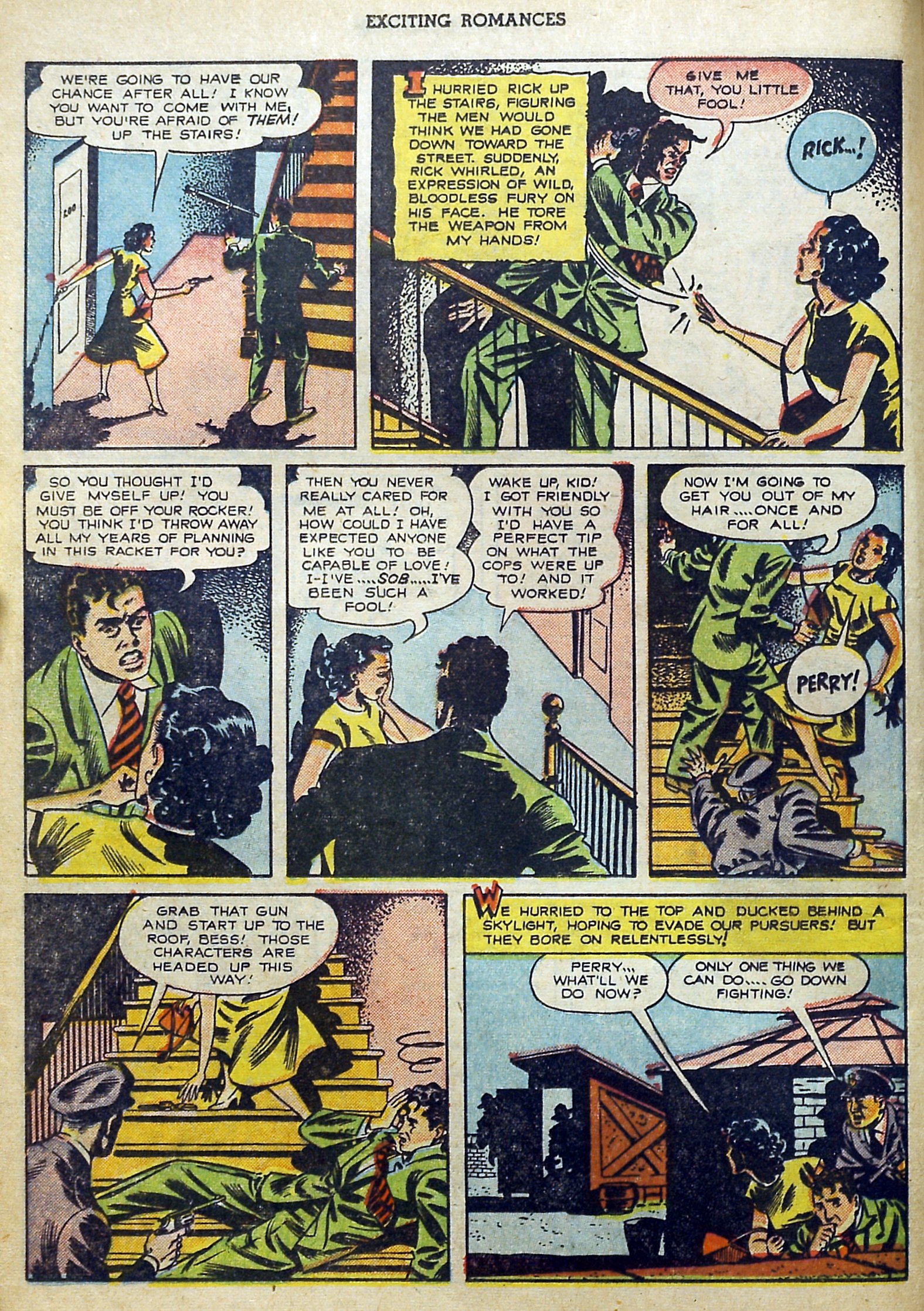Read online Exciting Romances comic -  Issue #5 - 12