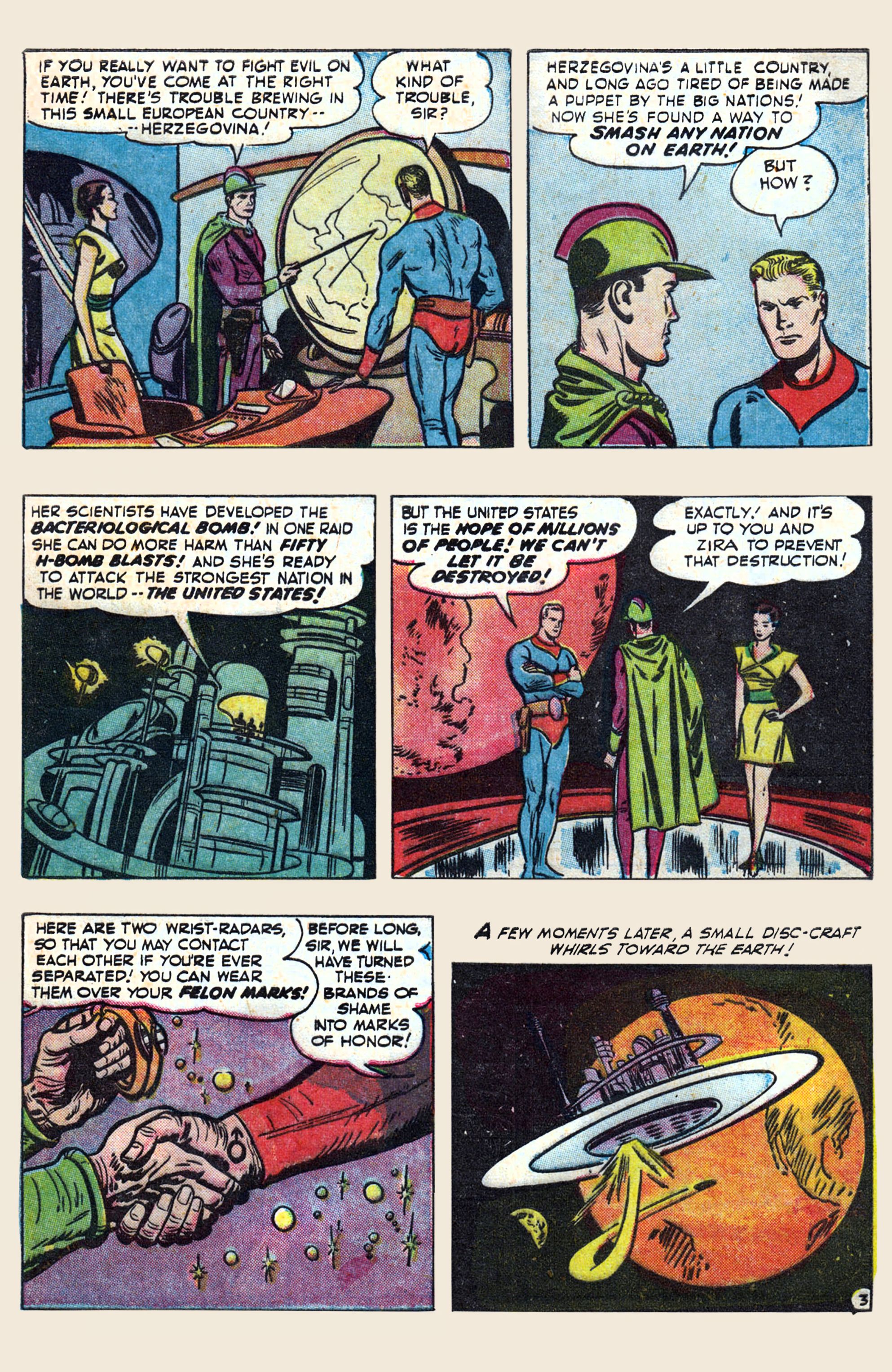 Read online J. Werner presents Classic Pulp comic -  Issue # Sci-Fi - 23