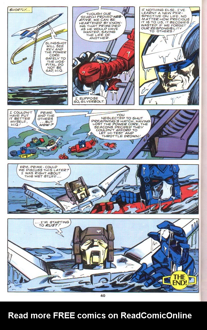 Read online The Transformers Annual comic -  Issue #1989 - 38