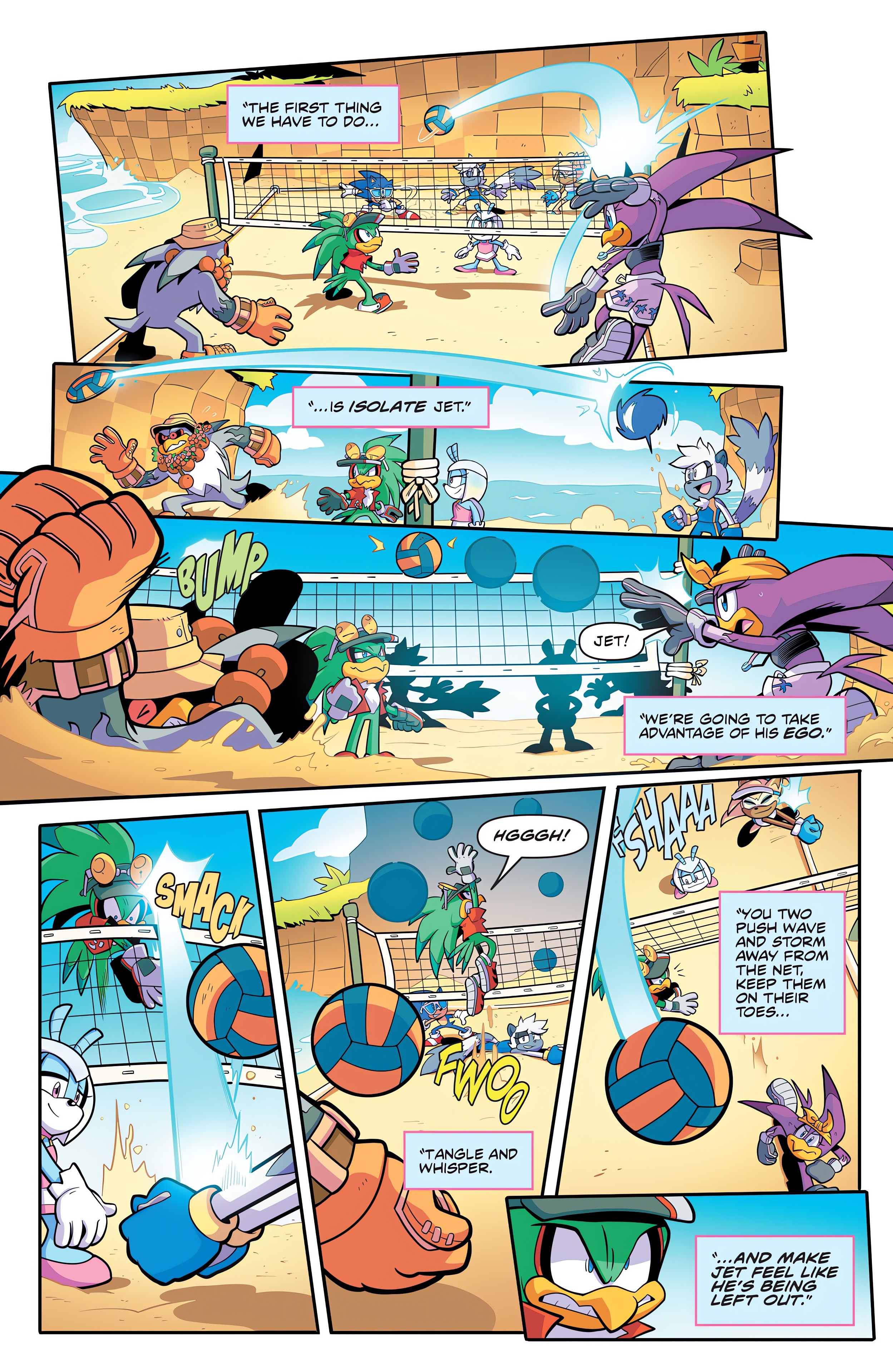 Read online IDW Endless Summer Sonic the Hedgehog comic -  Issue # Full - 19