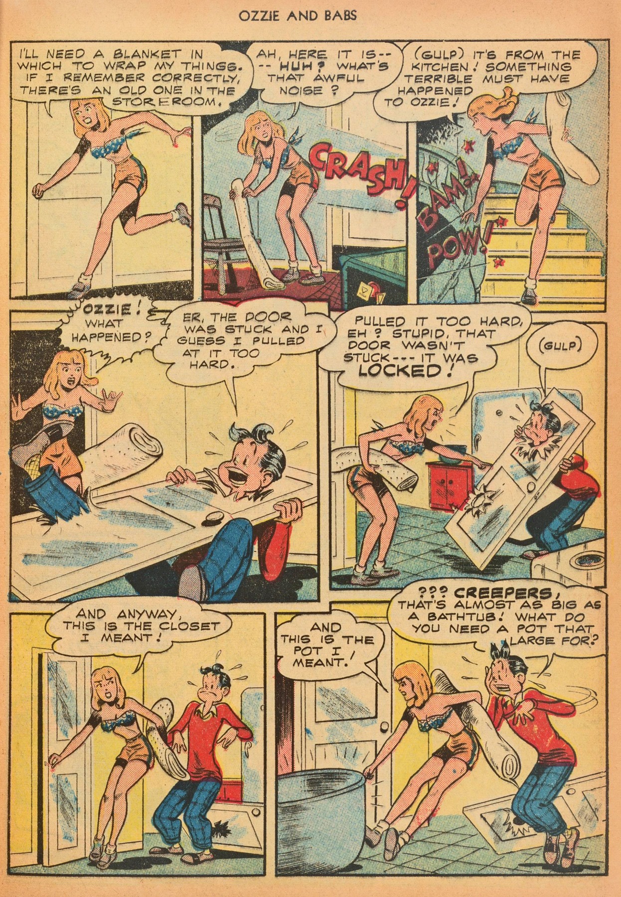 Read online Ozzie And Babs comic -  Issue #4 - 9