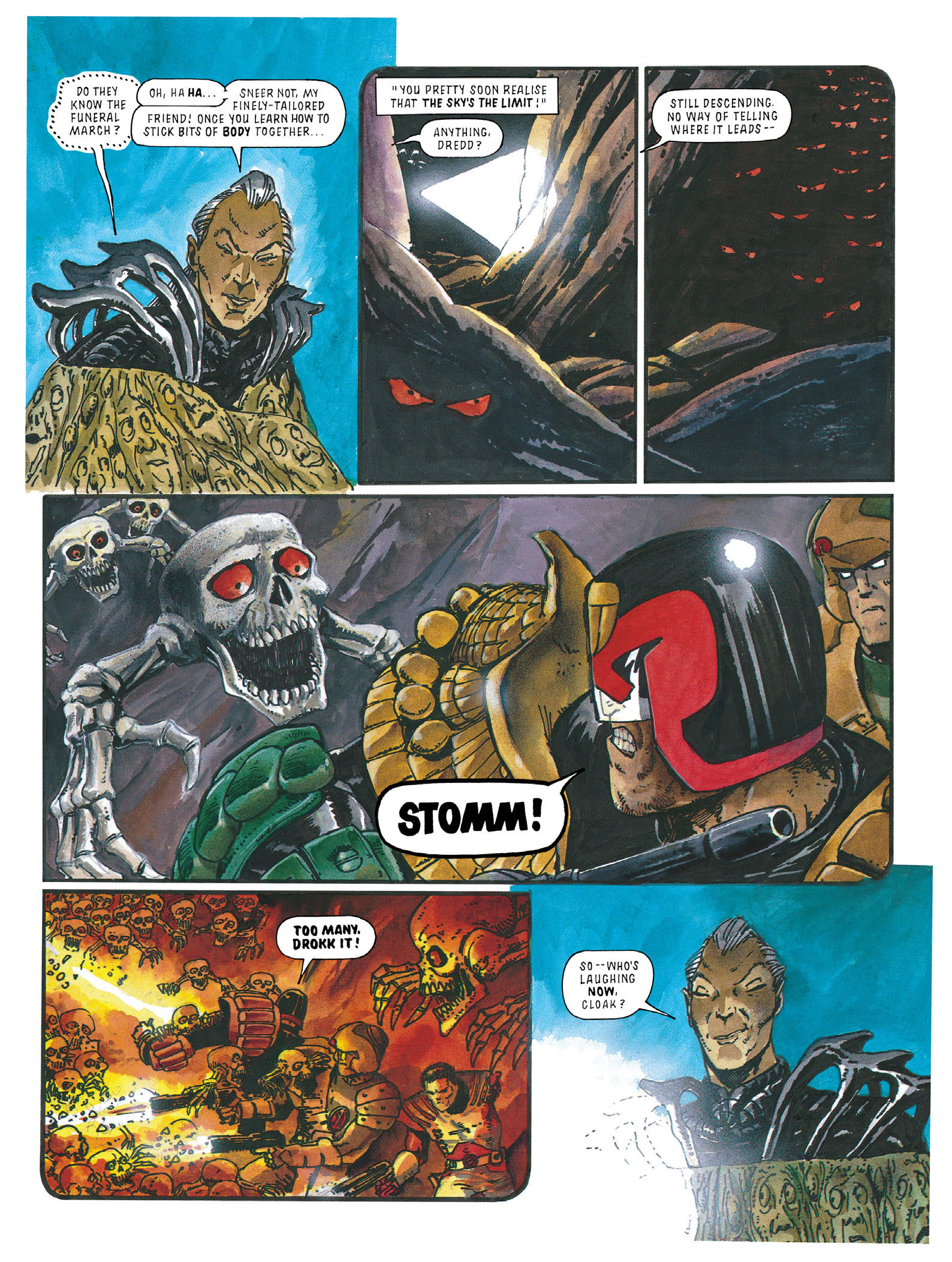 Read online Essential Judge Dredd: Judgement Day comic -  Issue # TPB - 125