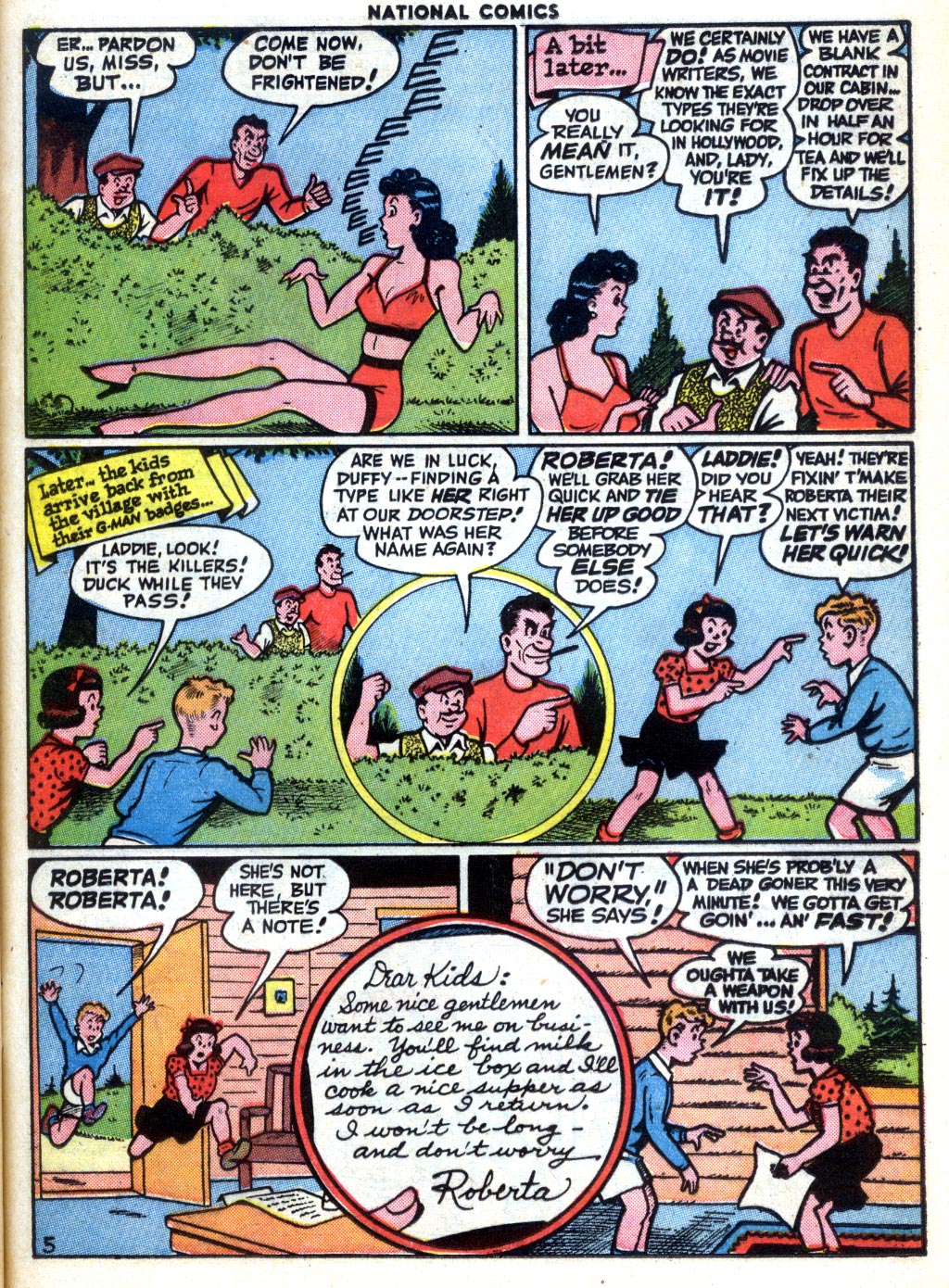 Read online National Comics comic -  Issue #55 - 41