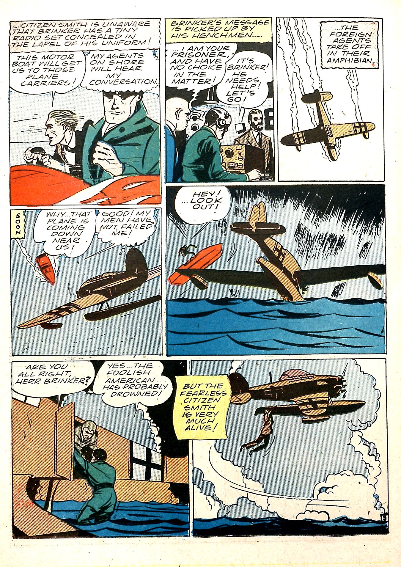 Read online Captain Fearless comic -  Issue #2 - 23