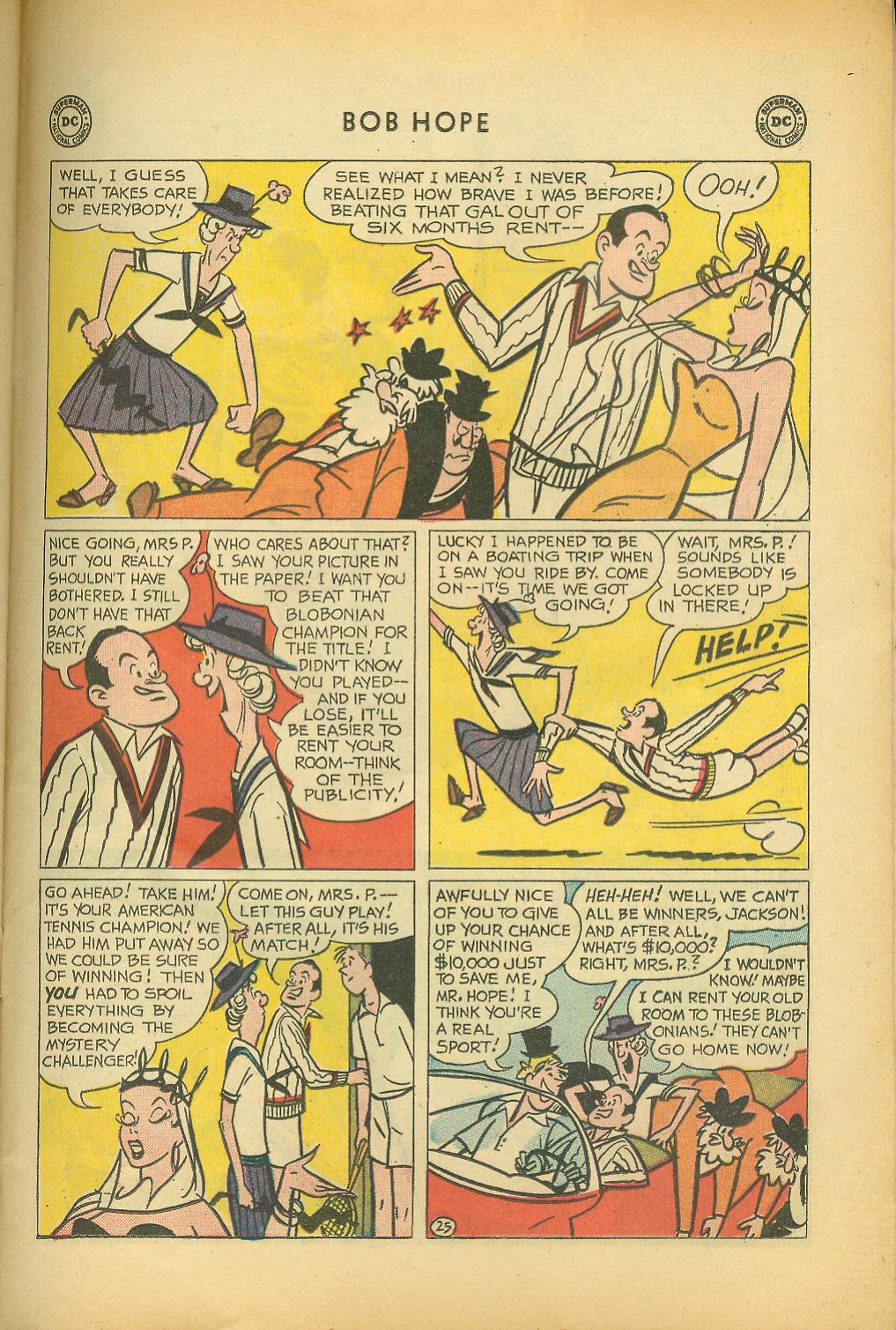 Read online The Adventures of Bob Hope comic -  Issue #56 - 31