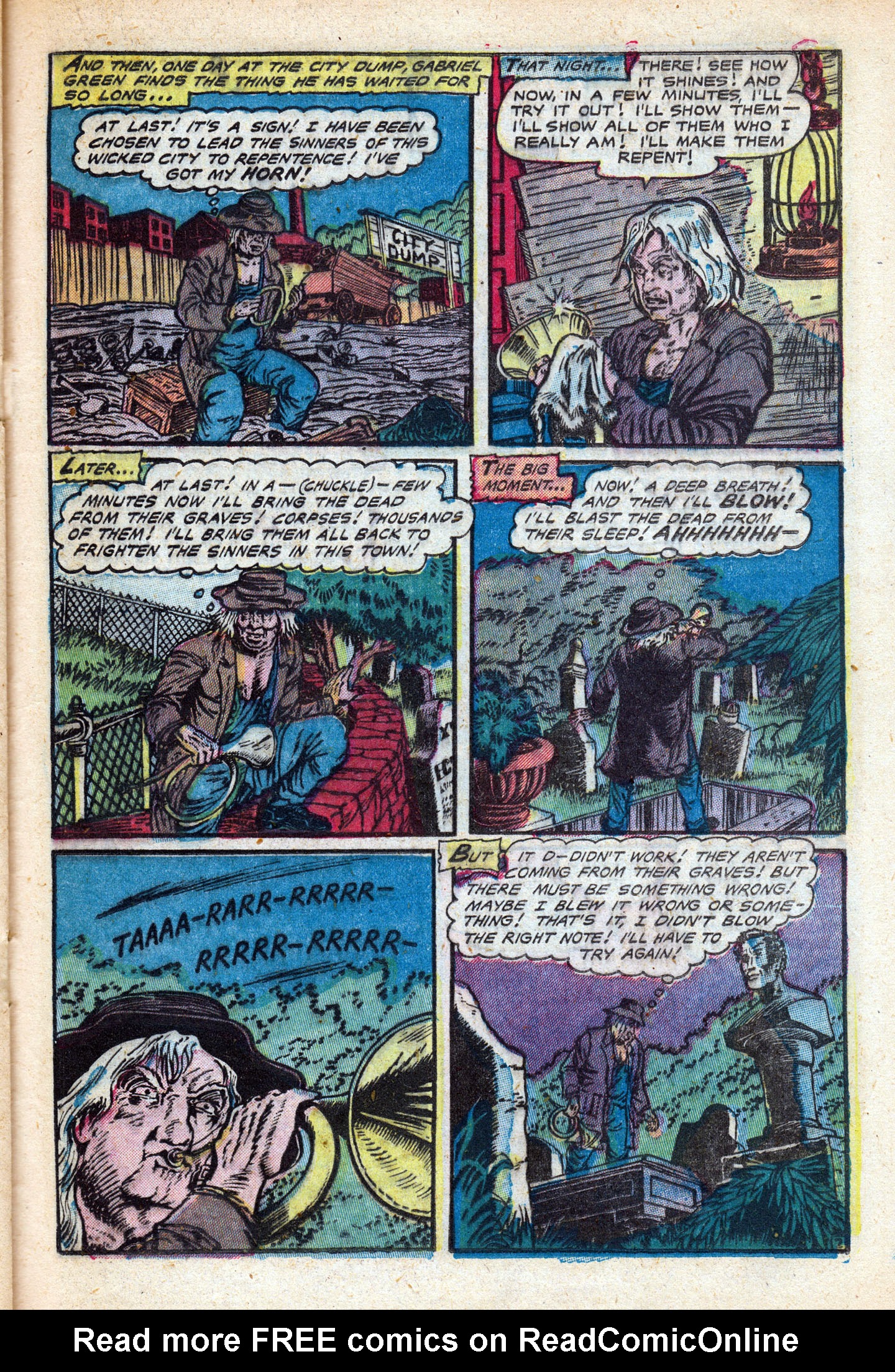 Read online Haunted Thrills comic -  Issue #14 - 21