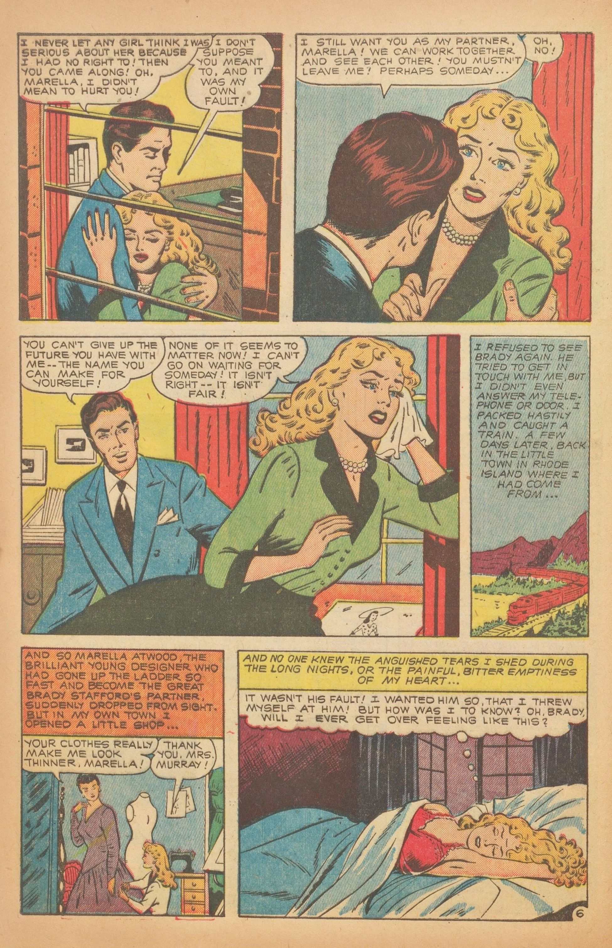 Read online Glamorous Romances comic -  Issue #58 - 8