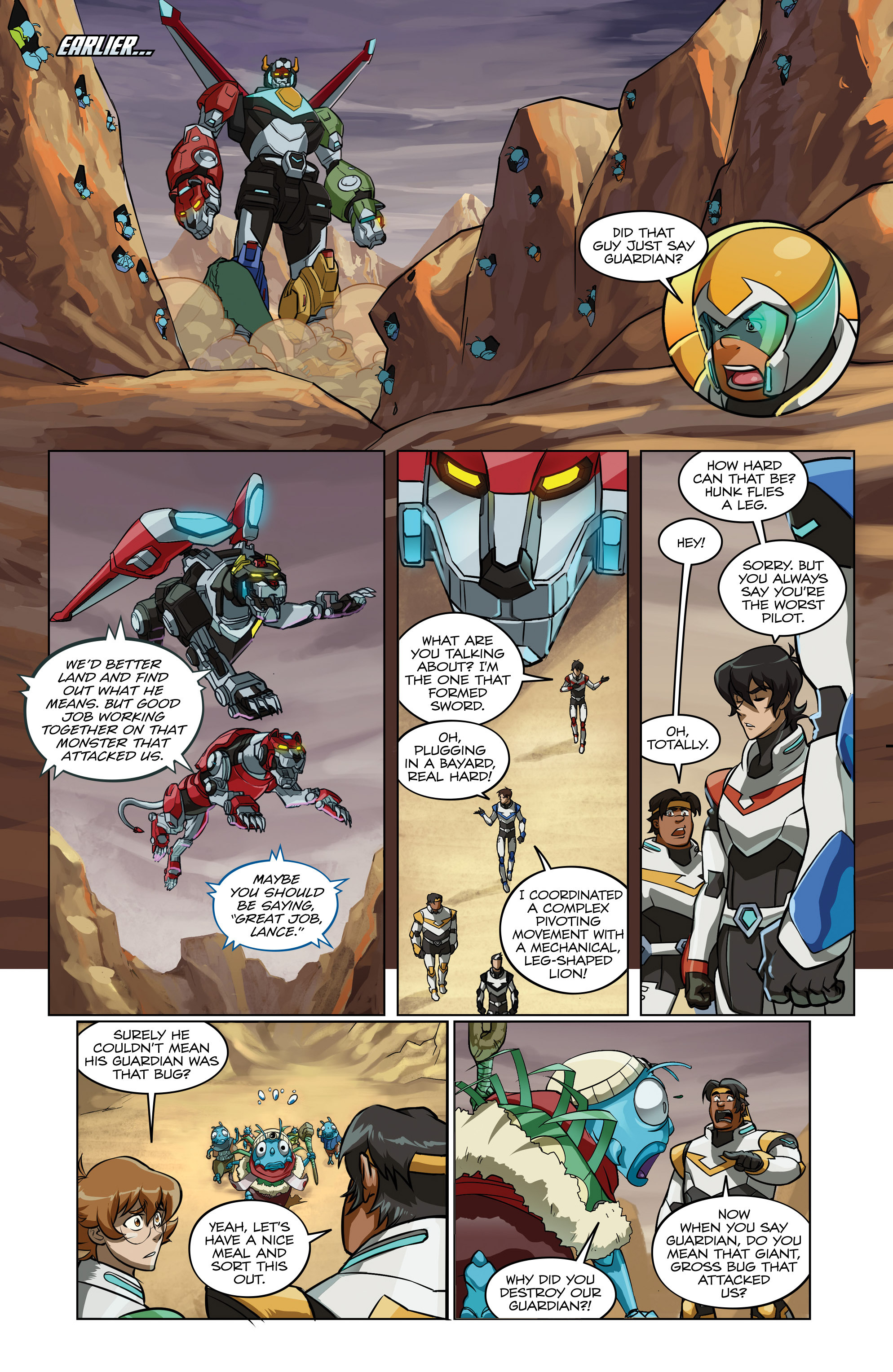 Read online Voltron: Legendary Defender comic -  Issue #2 - 4