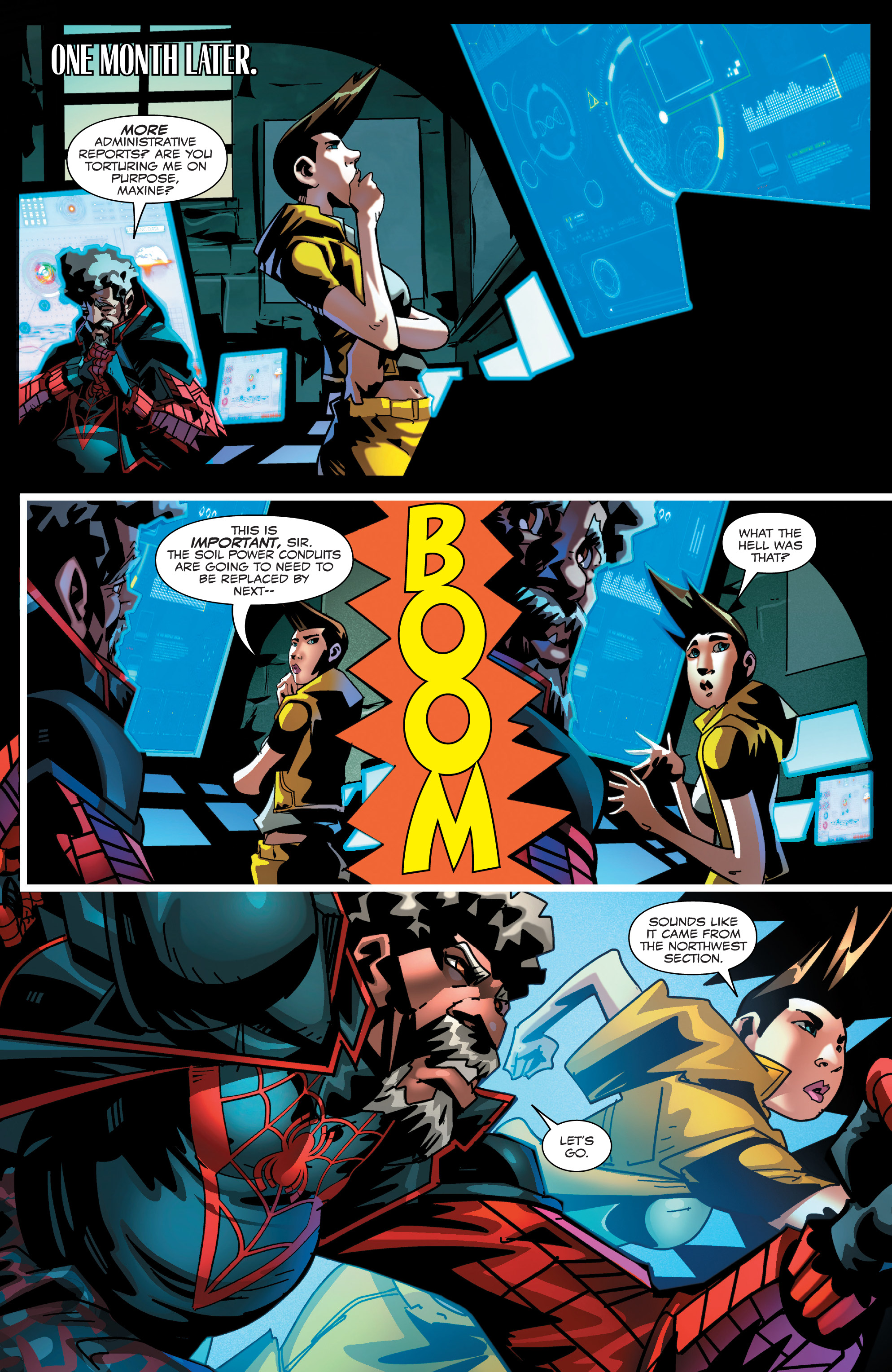 Read online Miles Morales: Spider-Man By Saladin Ahmed Omnibus comic -  Issue # TPB (Part 11) - 74