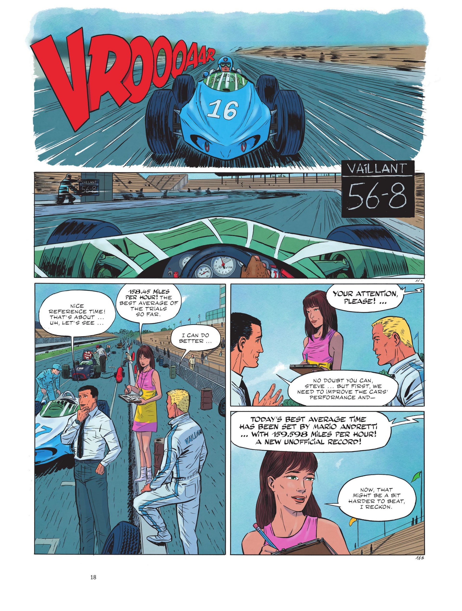 Read online Michel Vaillant: Legendary Races: In the Hell of Indianapolis comic -  Issue # Full - 20