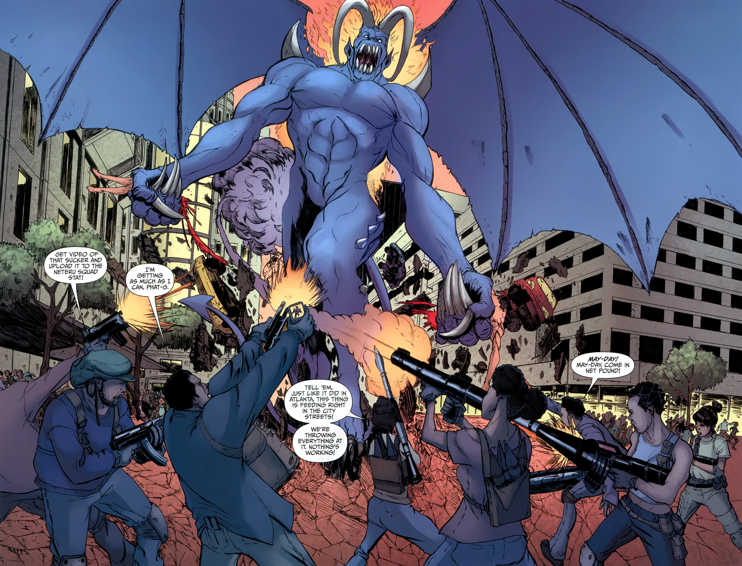 Read online L.A. Banks' Vampire Huntress: Dawn and Darkness comic -  Issue #4 - 4