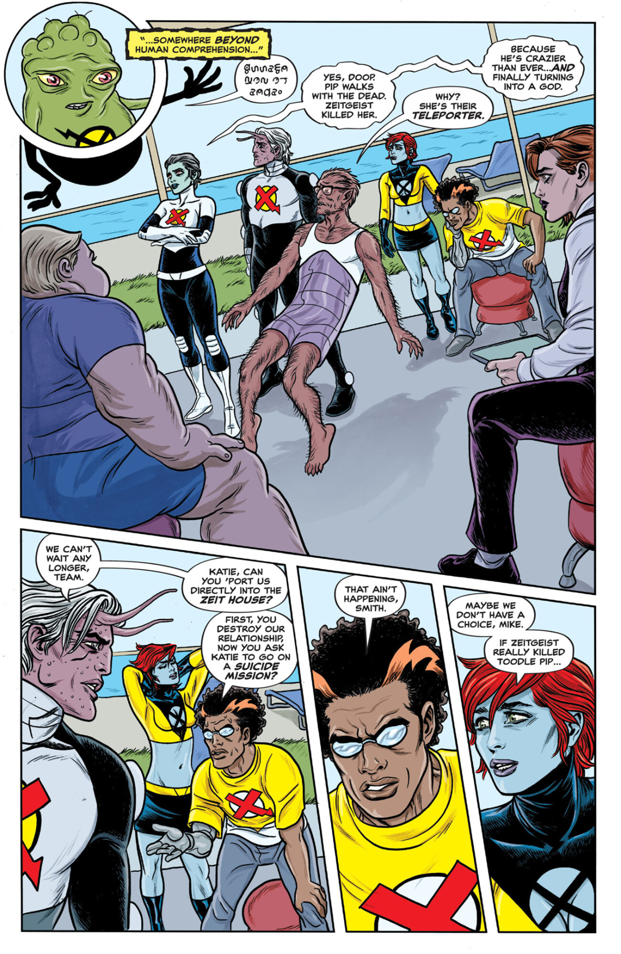 Read online The X-cellent comic -  Issue #5 - 6