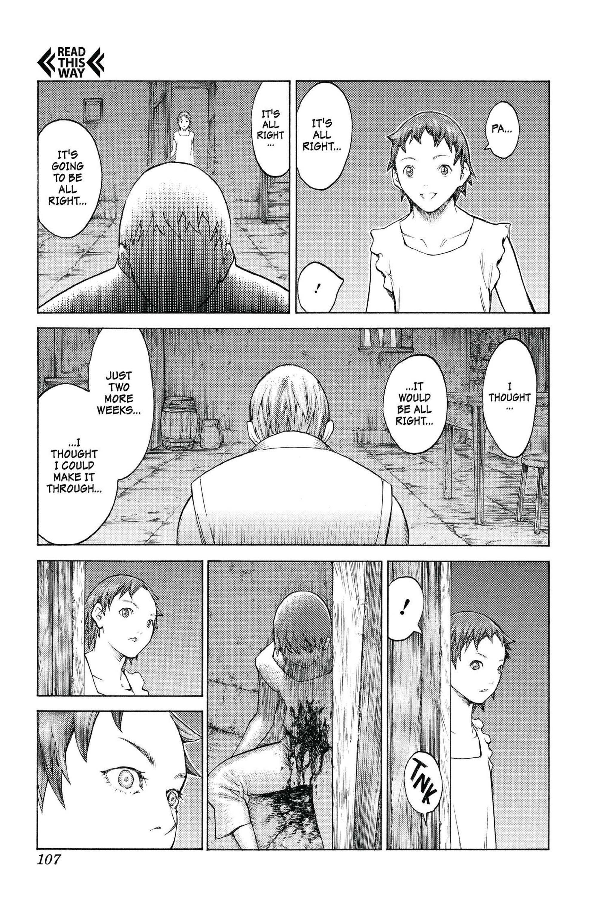 Read online Claymore comic -  Issue #24 - 100