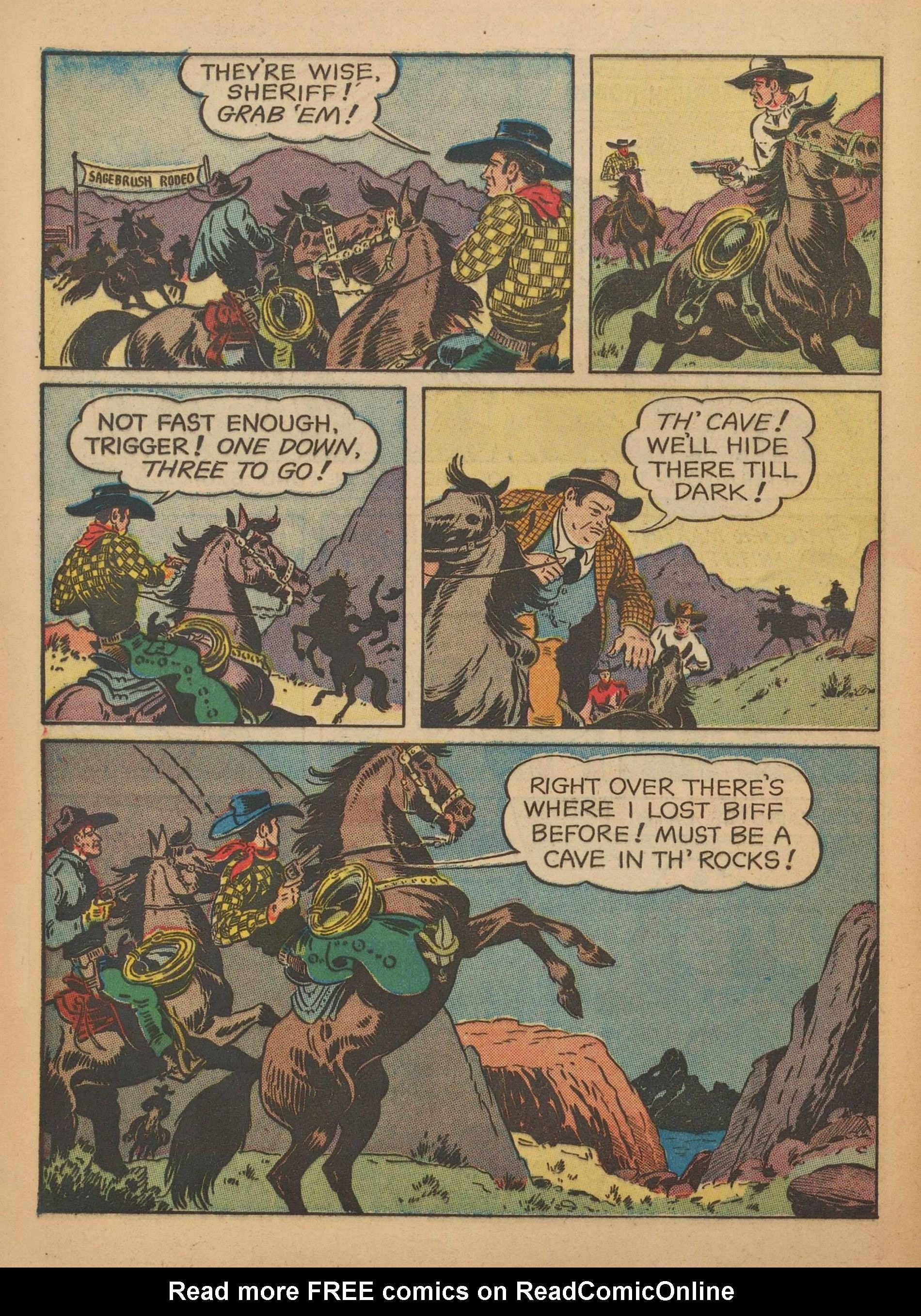 Read online Gene Autry Comics comic -  Issue #8 - 52