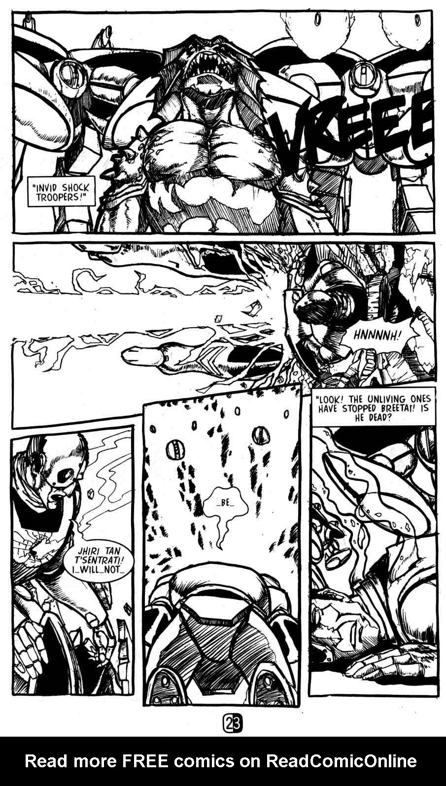 Read online Robotech: Warriors comic -  Issue #1 - 23