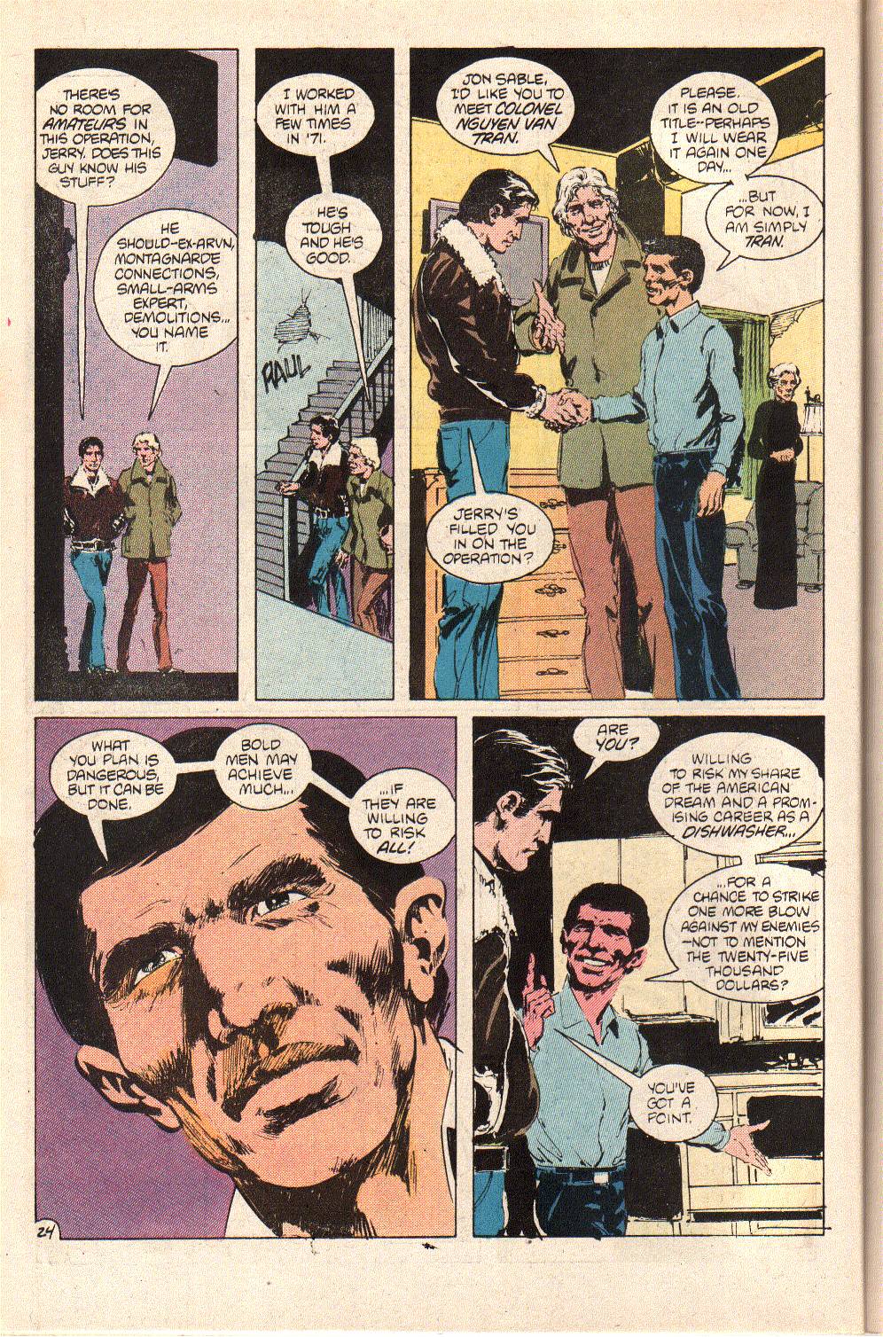 Read online Jon Sable, Freelance comic -  Issue #12 - 30