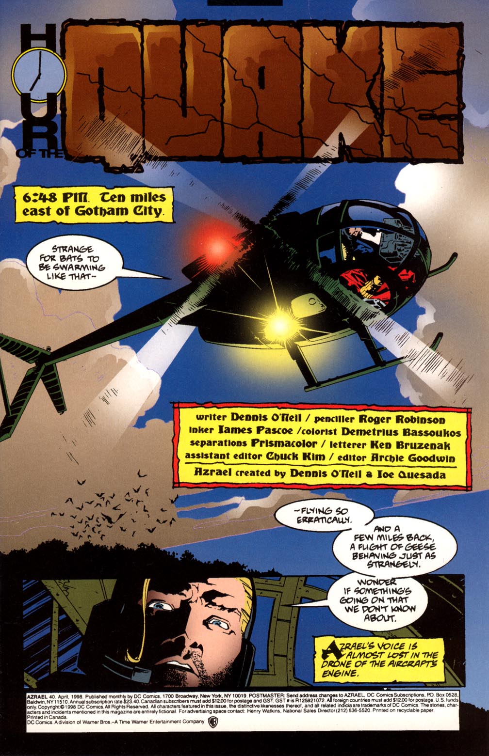 Read online Batman: Cataclysm comic -  Issue #5 - 2