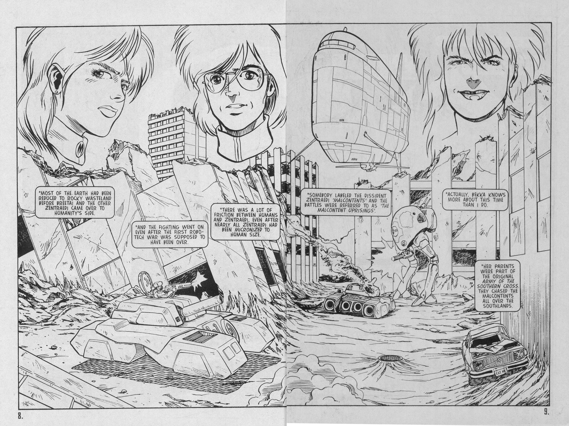 Read online Robotech (1994) comic -  Issue # Full - 29