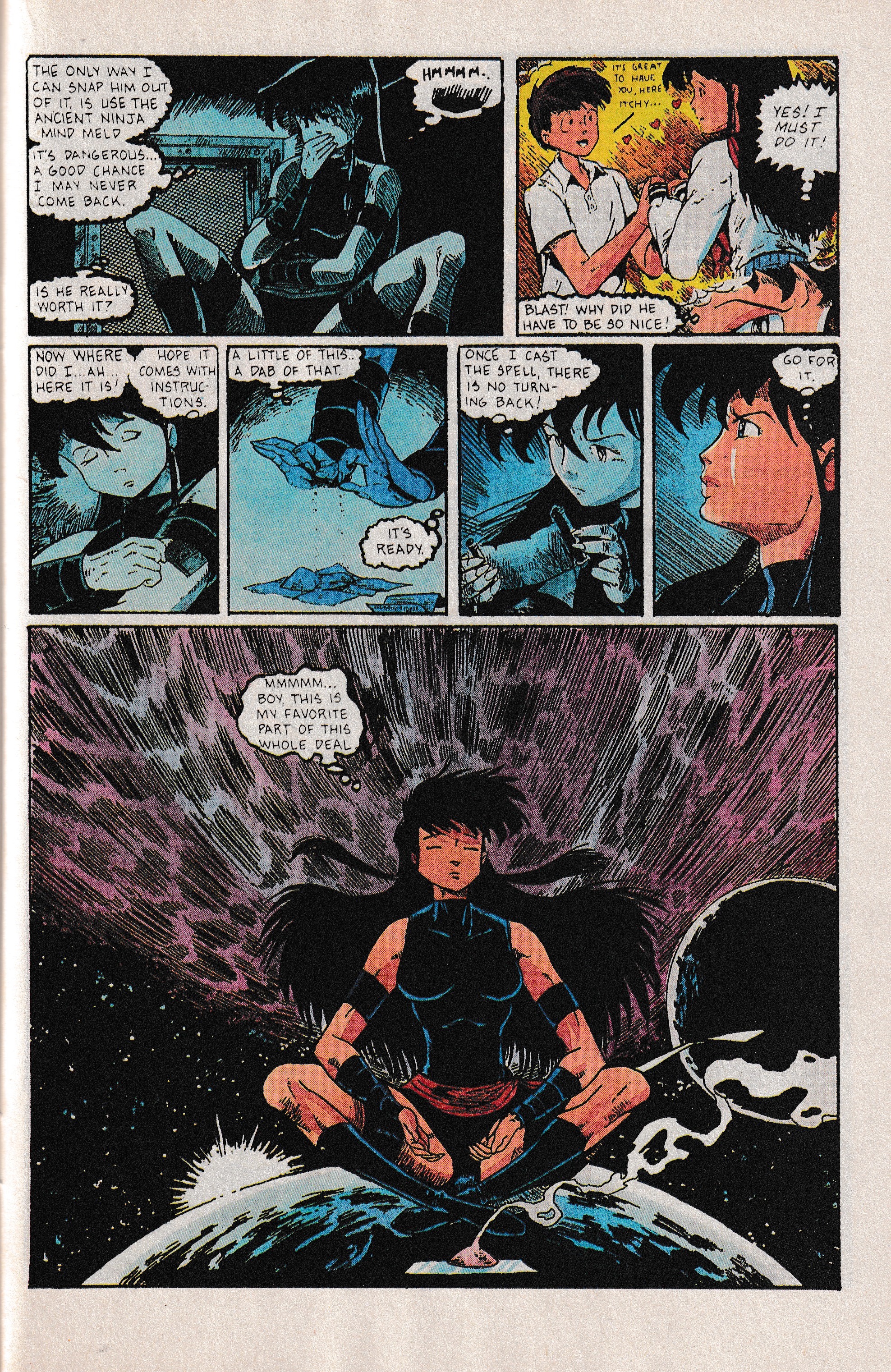 Read online Ninja High School In Color comic -  Issue #3 - 23