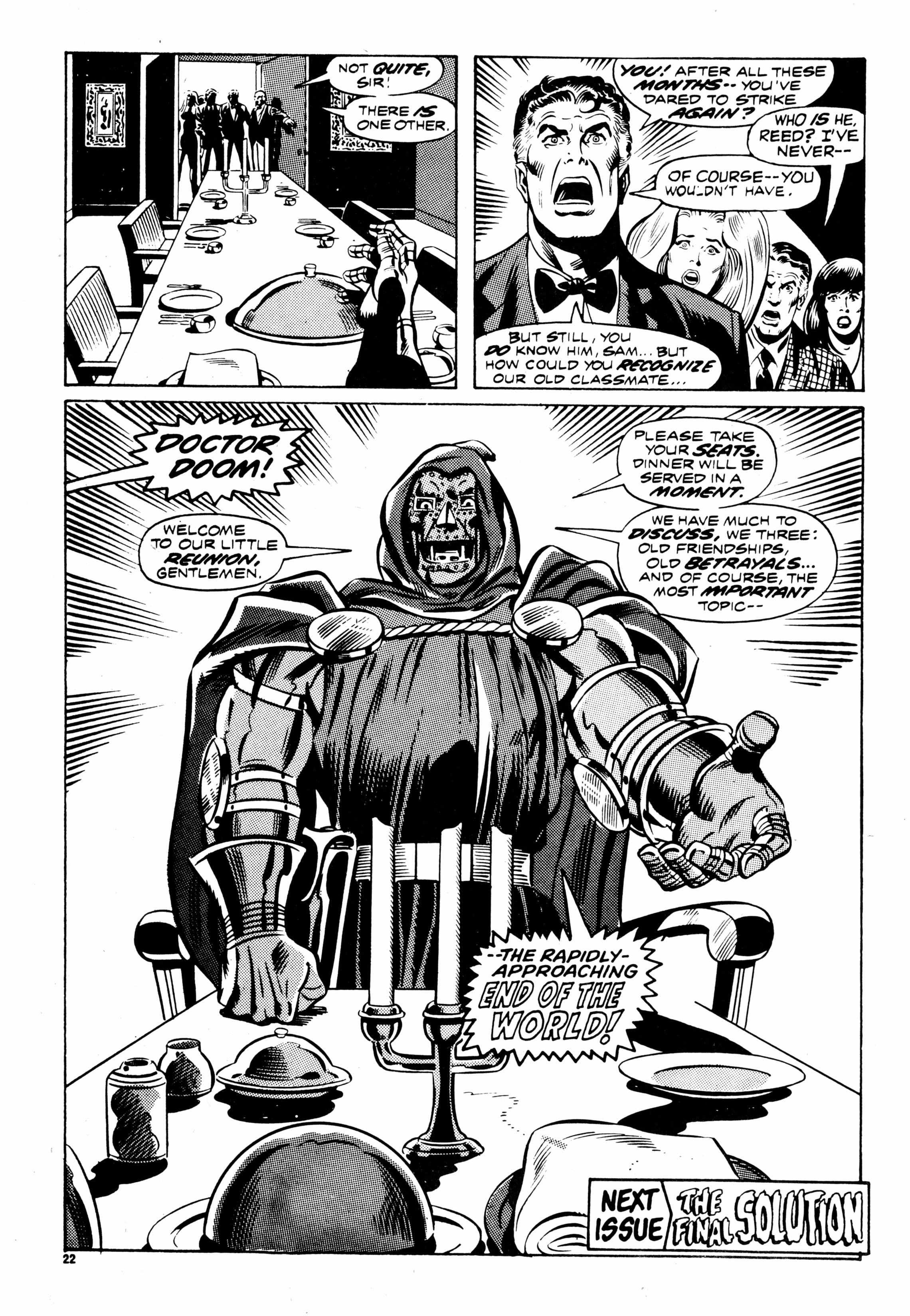 Read online Fantastic Four (1982) comic -  Issue #10 - 22