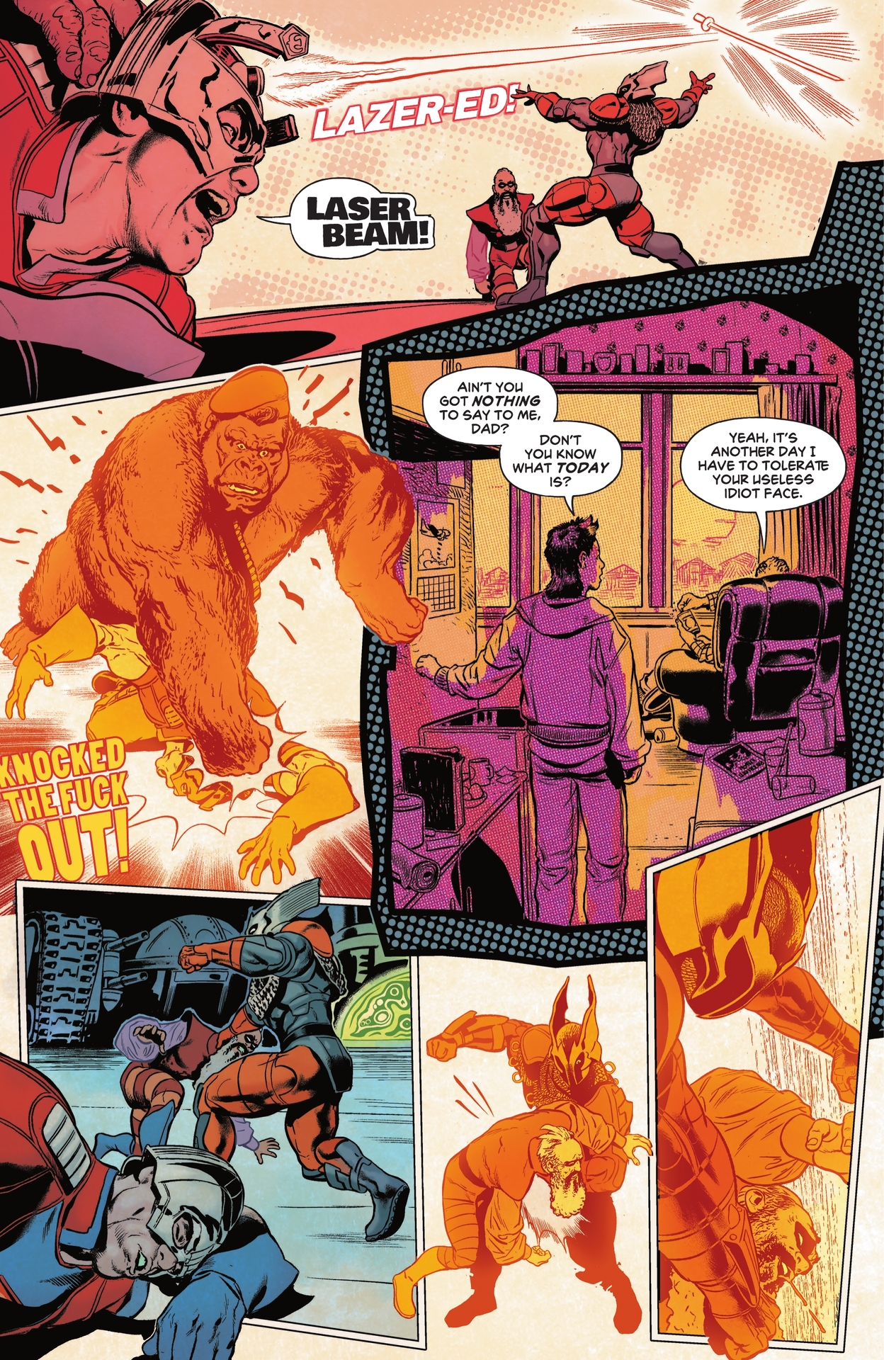 Read online Peacemaker Tries Hard! comic -  Issue #5 - 19